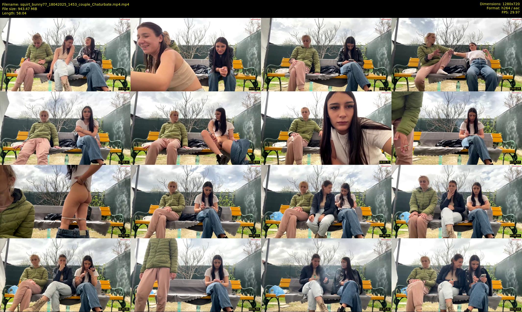 squirt_bunny77 — 59 minute Chaturbate couple cam show recording, 720p, Apr 18, 2025