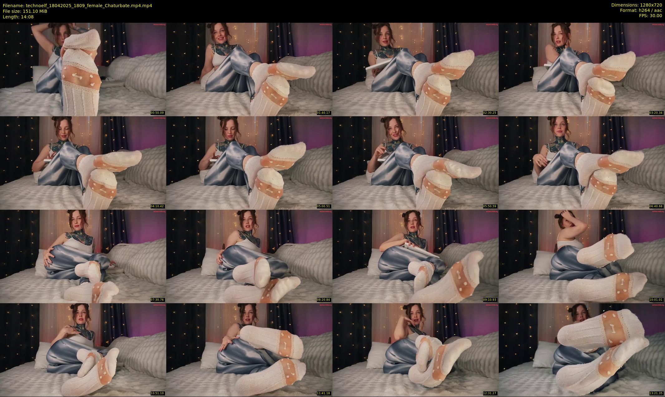 technoelf — 15 minute Chaturbate female cam show recording, 720p, Apr 18, 2025