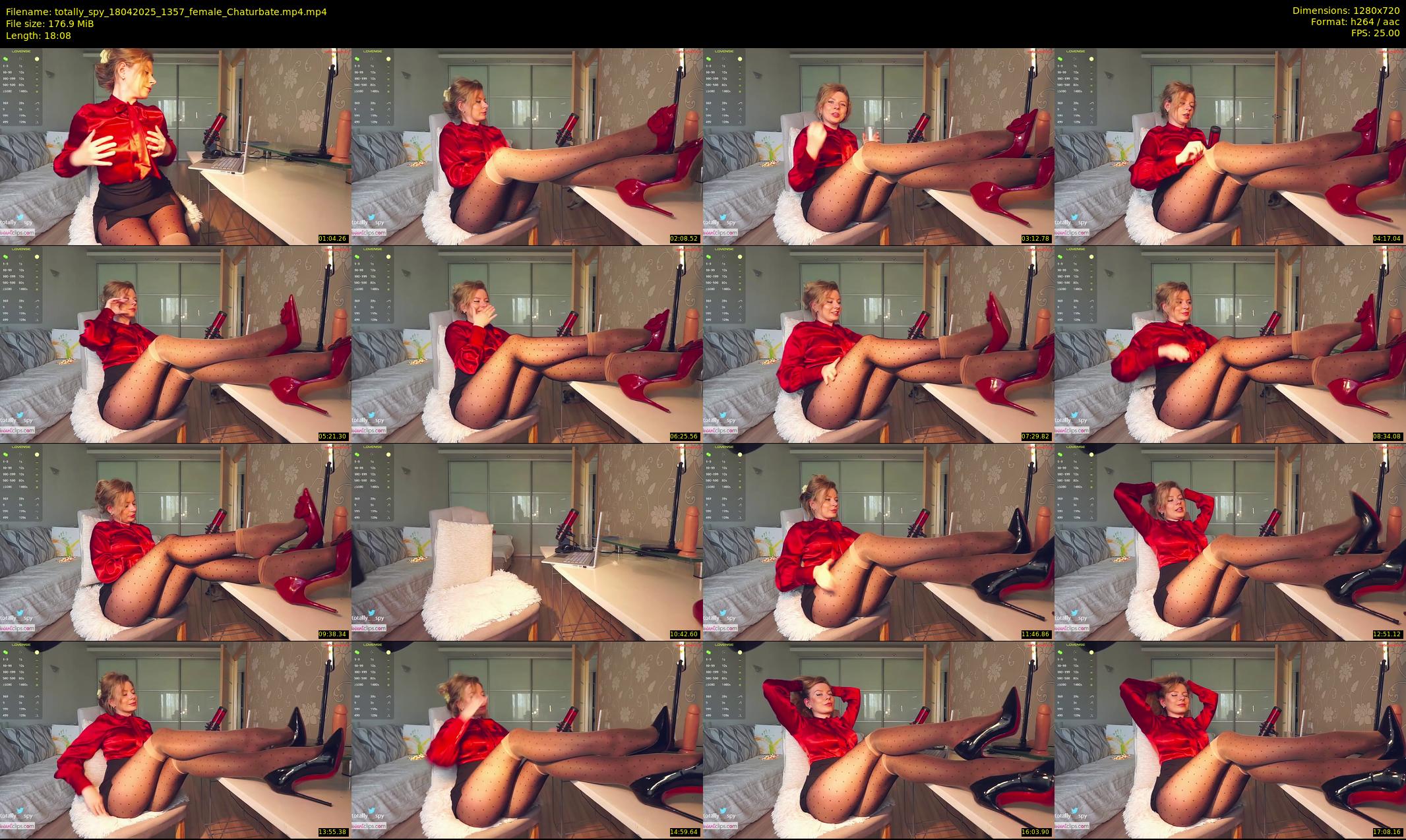 totally_spy — 19 minute Chaturbate female cam show recording, 720p, Apr 18, 2025