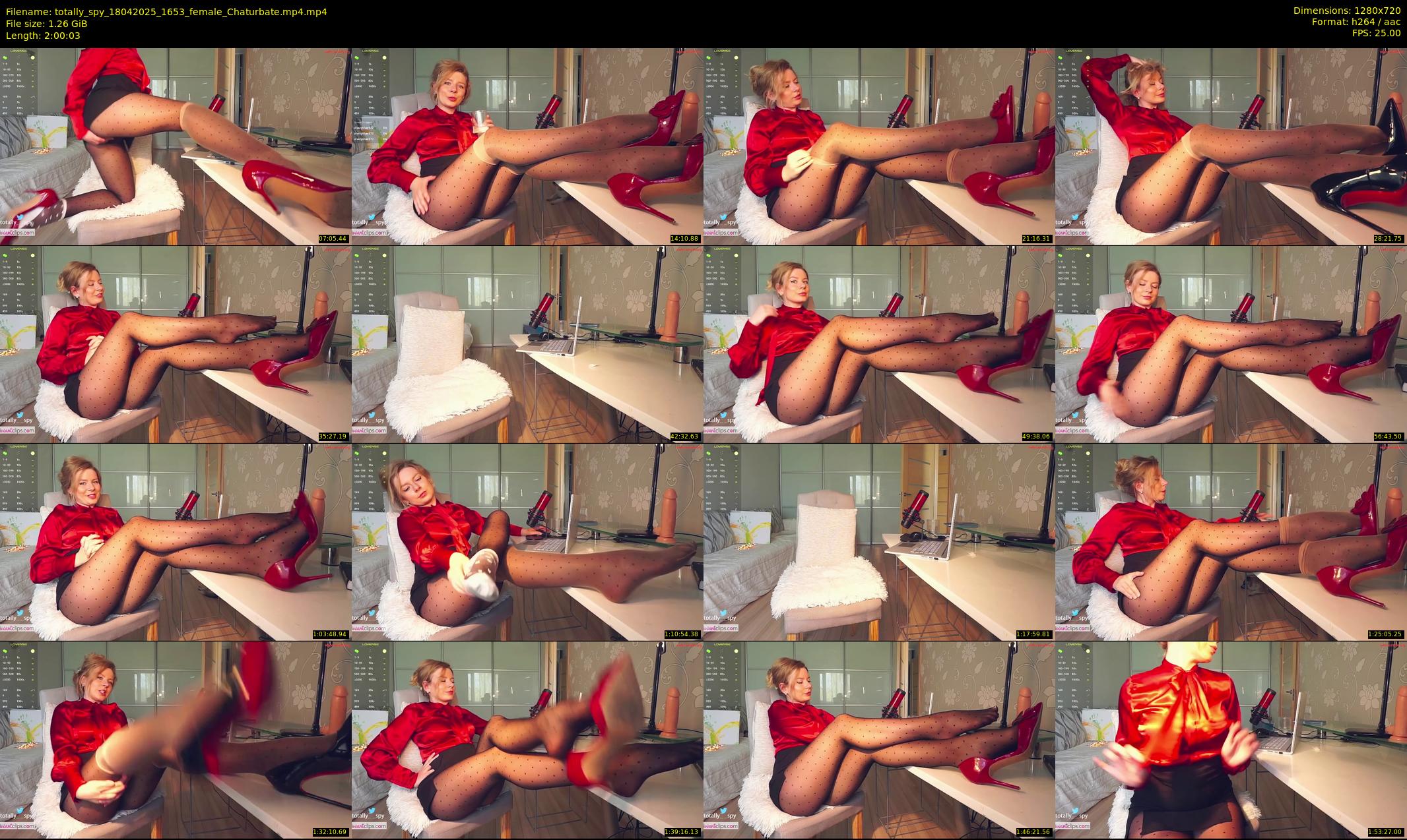 totally_spy — 121 minute Chaturbate female cam show recording, 720p, Apr 18, 2025