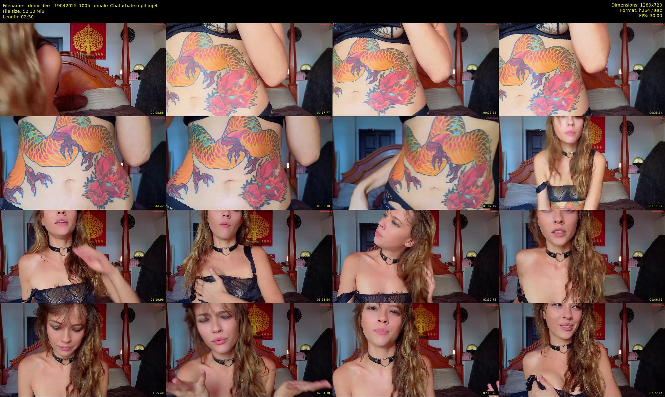_demi_dee_ — 3 minute Chaturbate female cam show recording, 720p, Apr 19, 2025