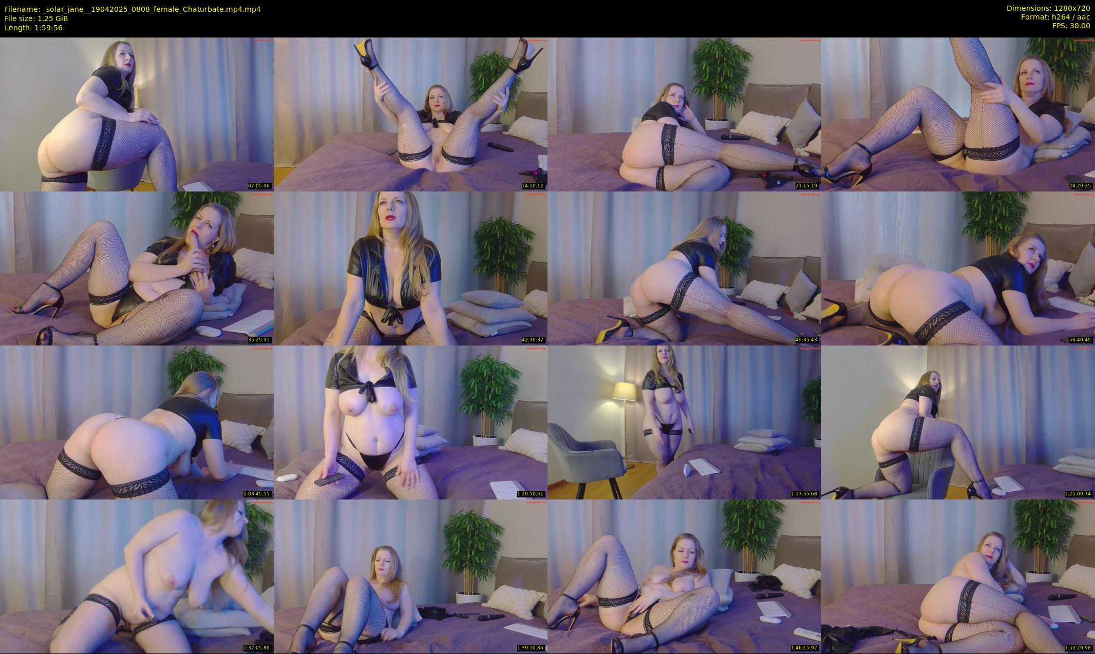 _solar_jane_ — 120 minute Chaturbate female cam show recording, 720p, Apr 19, 2025