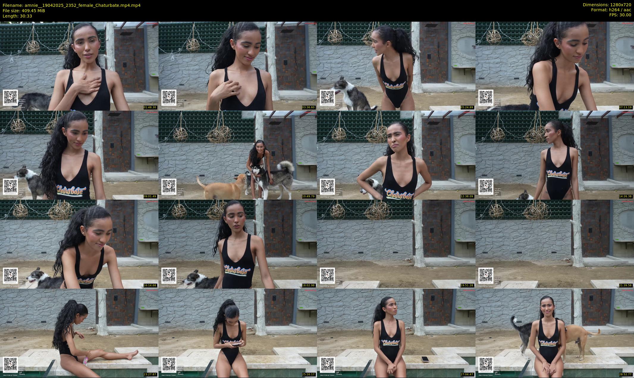 amnie_ — 31 minute Chaturbate female cam show recording, 720p, Apr 19, 2025