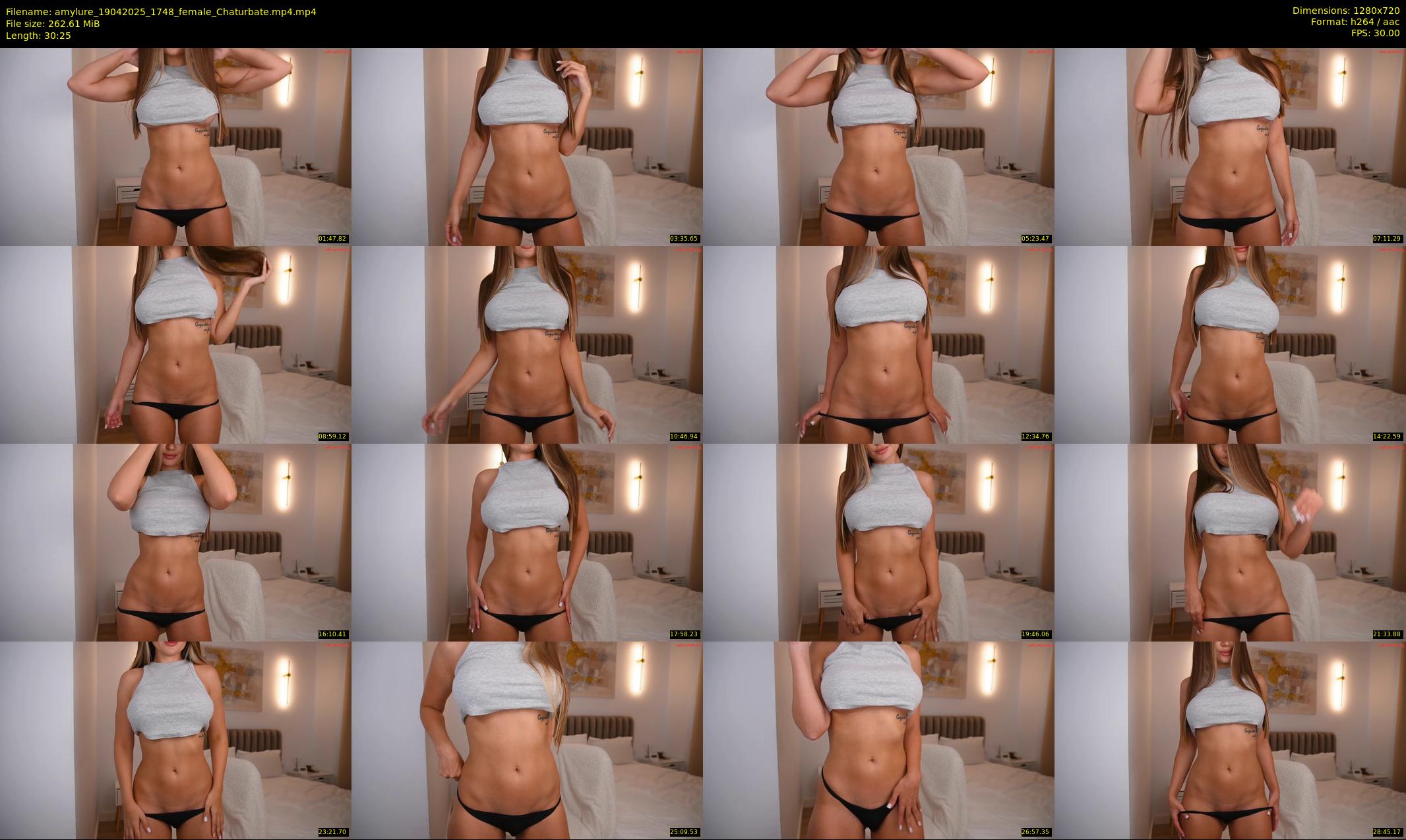 amylure — 31 minute Chaturbate female cam show recording, 720p, Apr 19, 2025