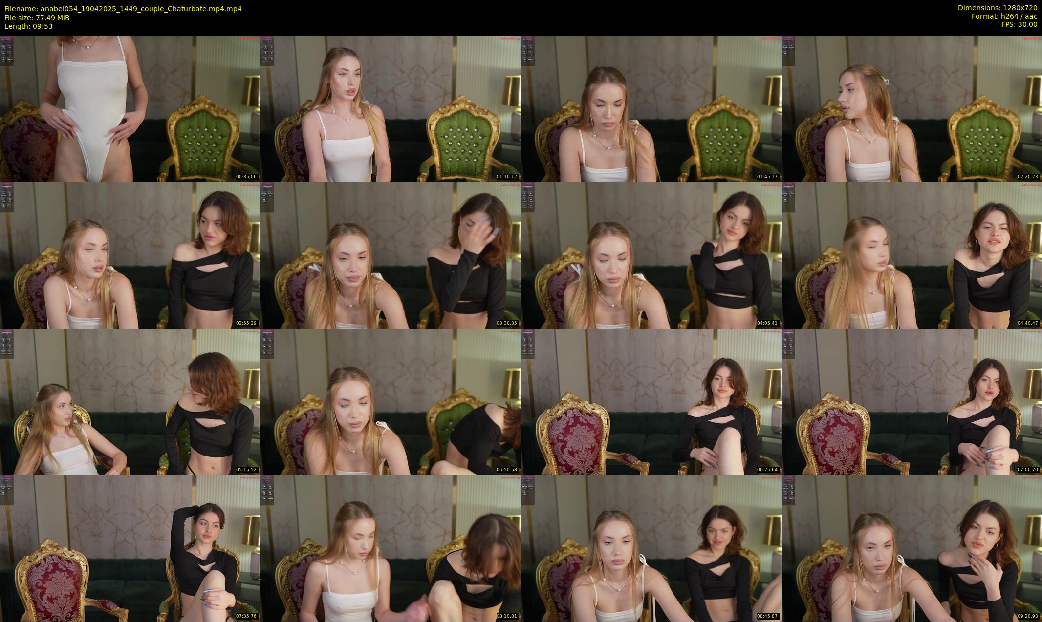 anabel054 — 10 minute Chaturbate female cam show recording, 720p, Apr 19, 2025