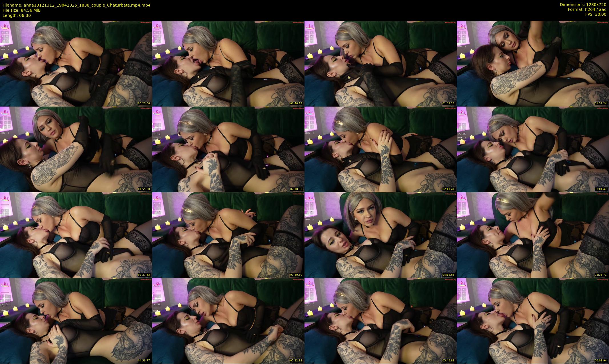 anna13121312 — 7 minute Chaturbate couple cam show recording, 720p, Apr 19, 2025