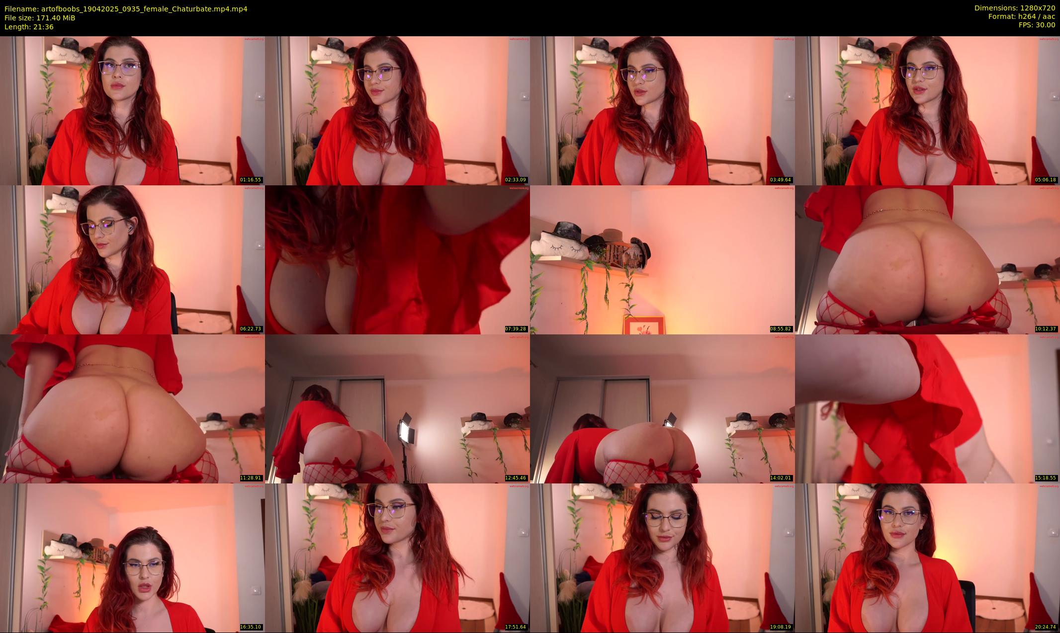 artofboobs — 22 minute Chaturbate female cam show recording, 720p, Apr 19, 2025
