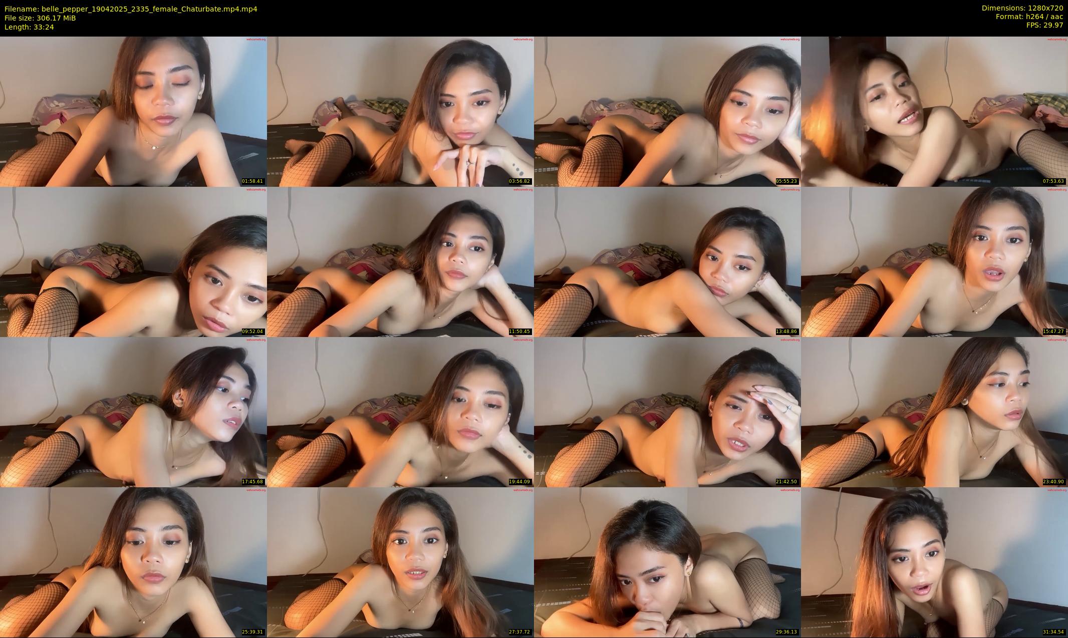 belle_pepper — 34 minute Chaturbate female cam show recording, 720p, Apr 19, 2025