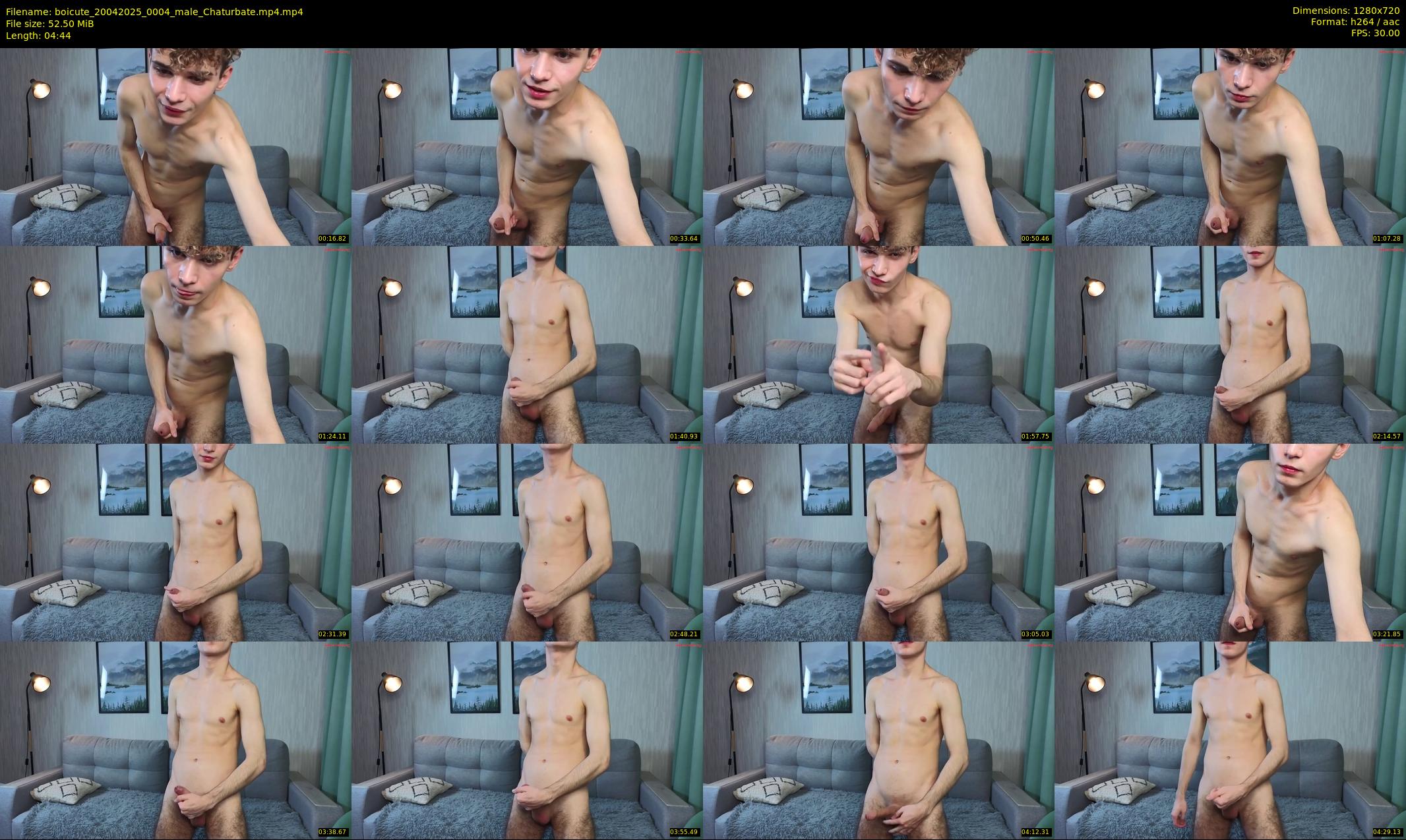 boicute — 5 minute Chaturbate male cam show recording, 720p, Apr 20, 2025