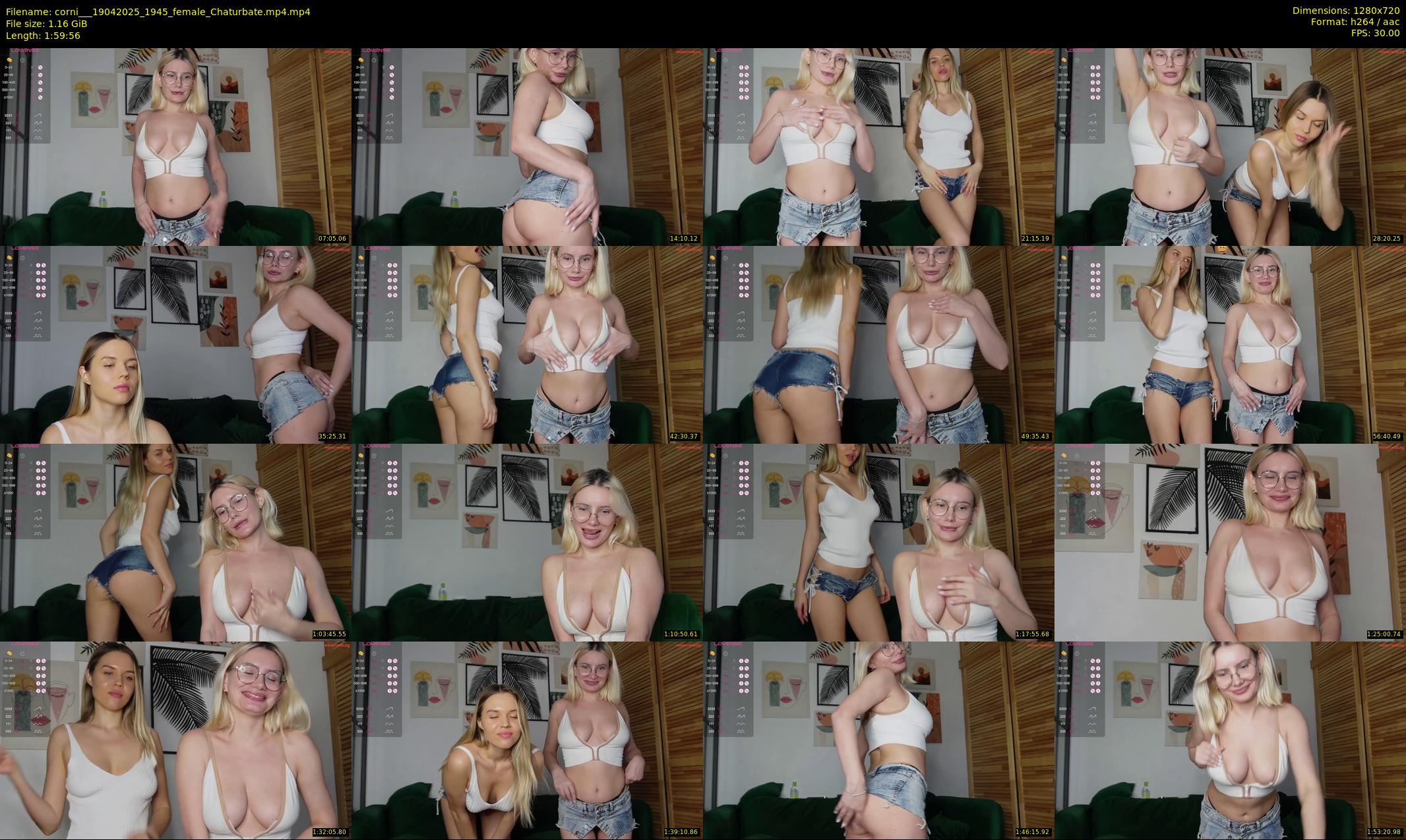 corni__ — 120 minute Chaturbate female cam show recording, 720p, Apr 19, 2025