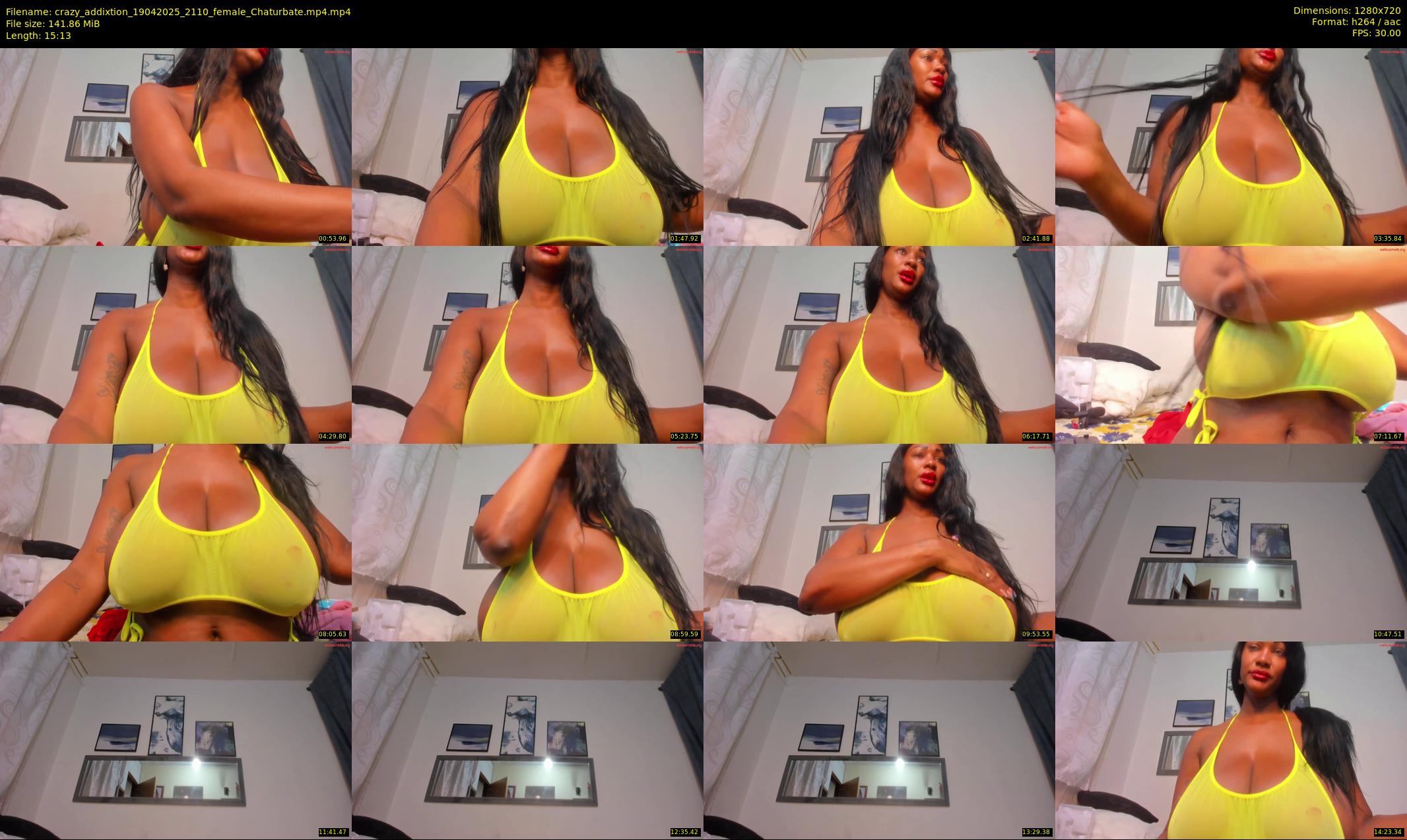 crazy_addixtion — 16 minute Chaturbate female cam show recording, 720p, Apr 19, 2025