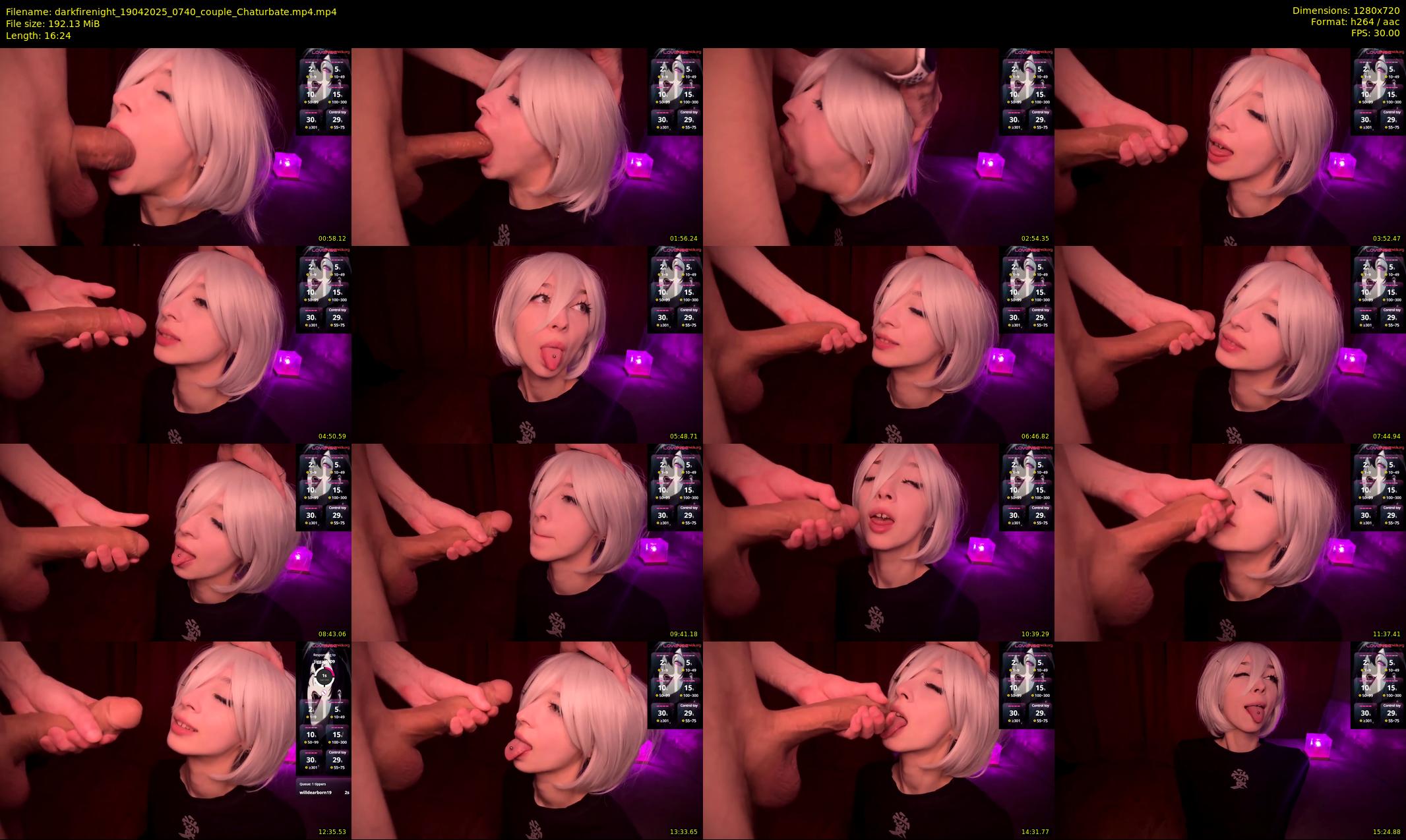 darkfirenight — 17 minute Chaturbate couple cam show recording, 720p, Apr 19, 2025
