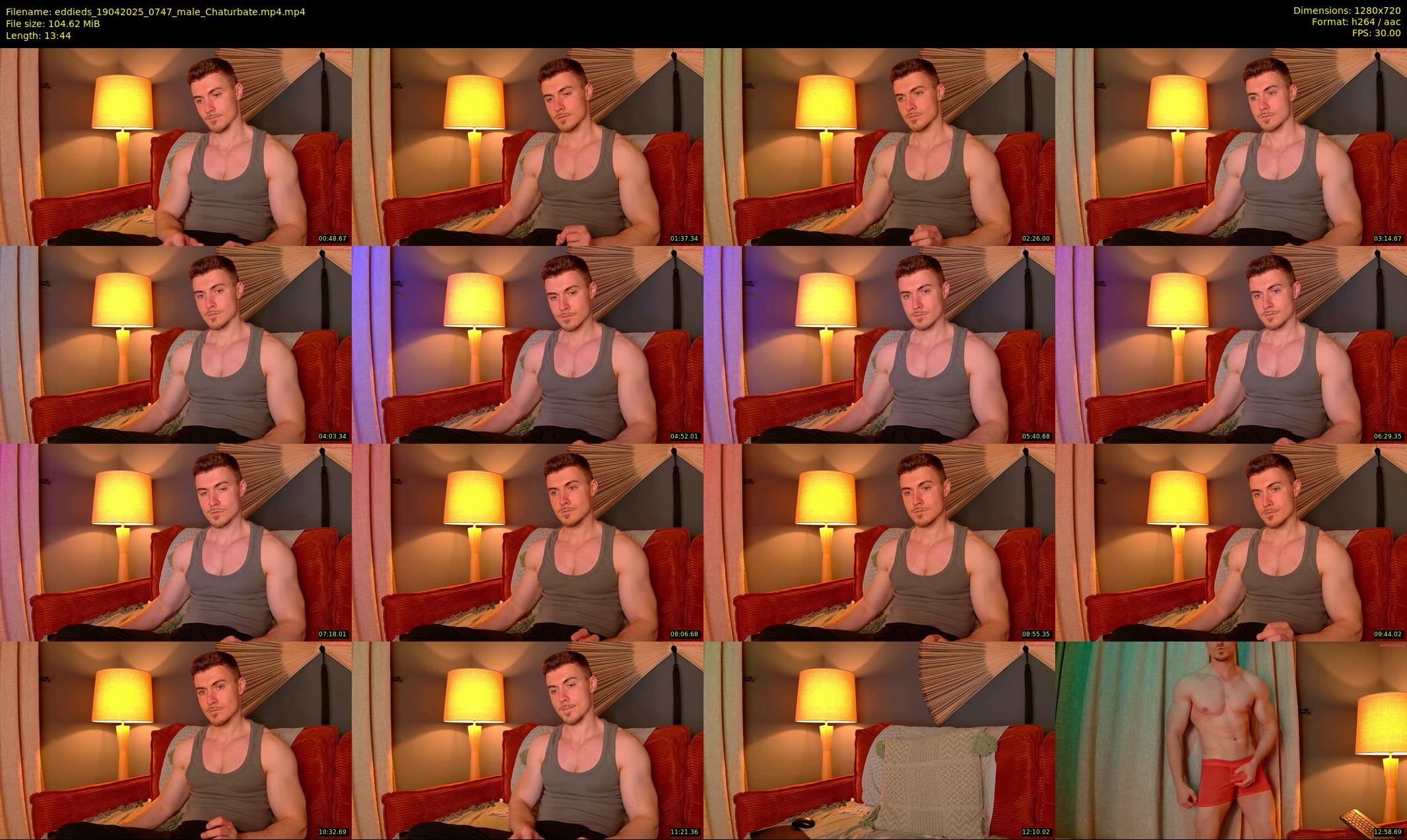 eddieds — 14 minute Chaturbate male cam show recording, 720p, Apr 19, 2025