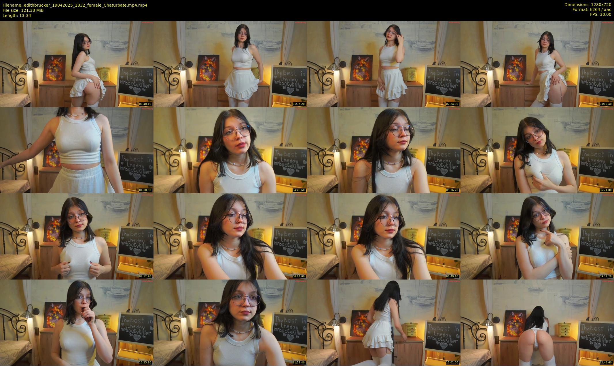 edithbrucker — 14 minute Chaturbate female cam show recording, 720p, Apr 19, 2025
