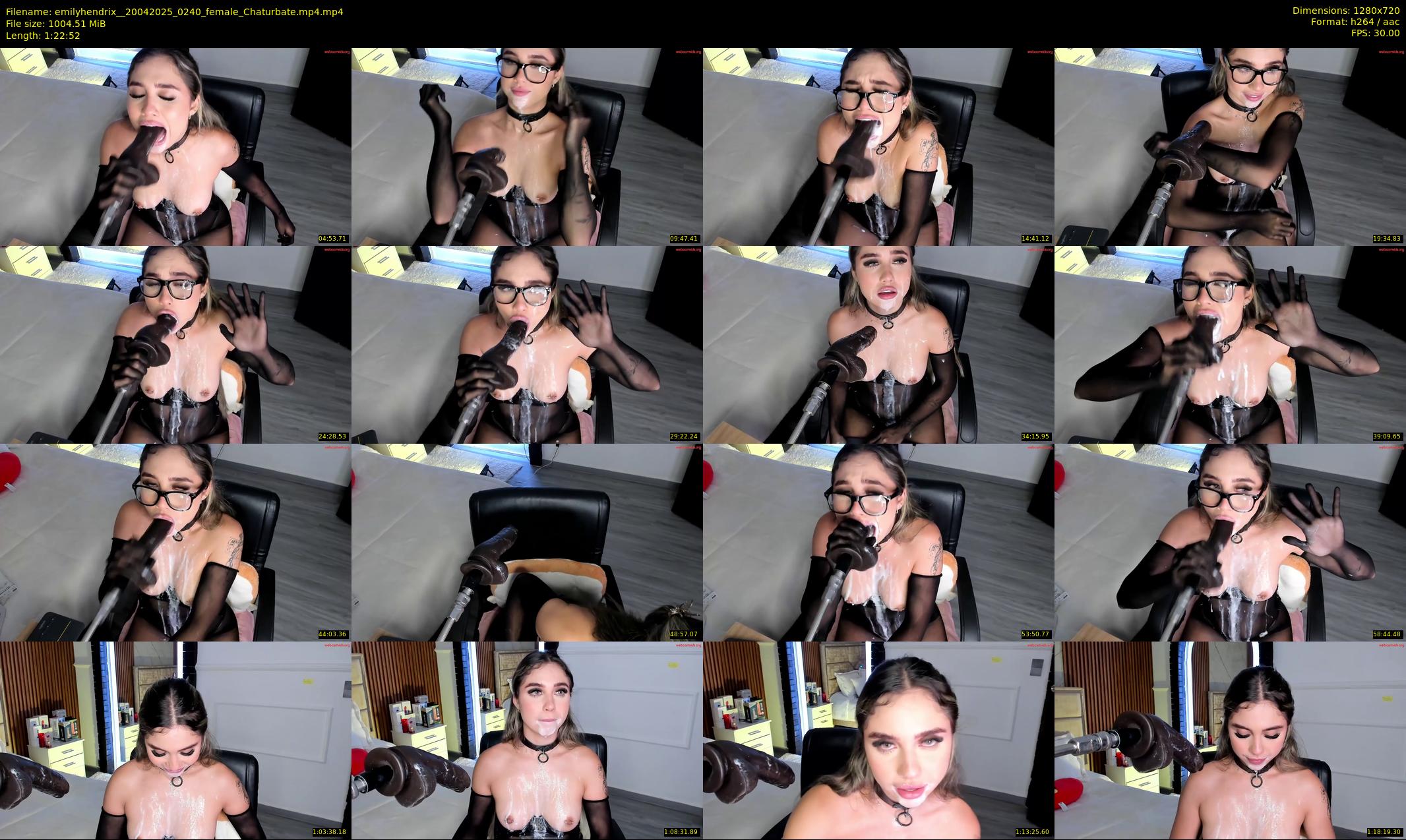 emilyhendrix_ — 83 minute Chaturbate couple cam show recording, 720p, Apr 20, 2025