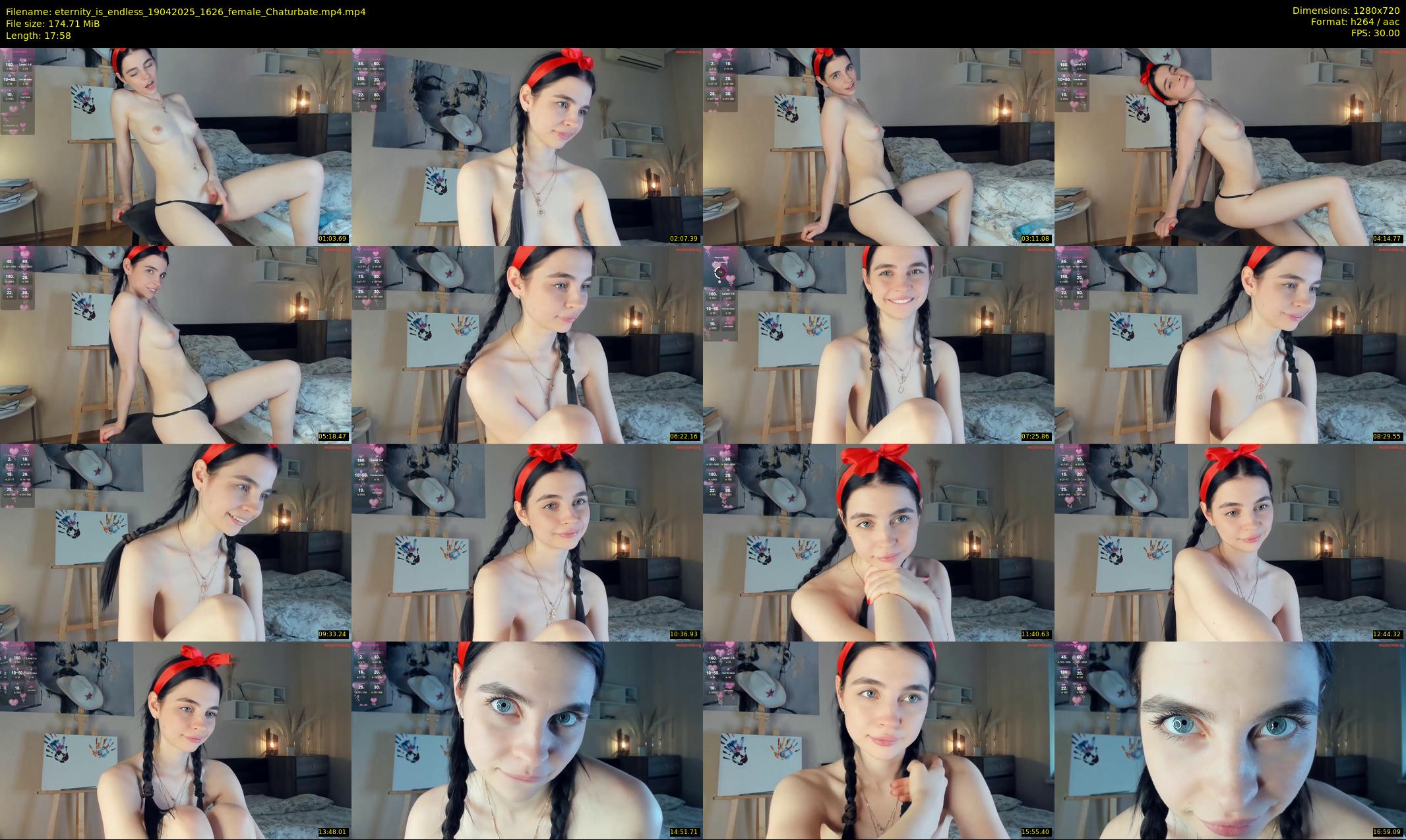 eternity_is_endless — 18 minute Chaturbate female cam show recording, 720p, Apr 19, 2025