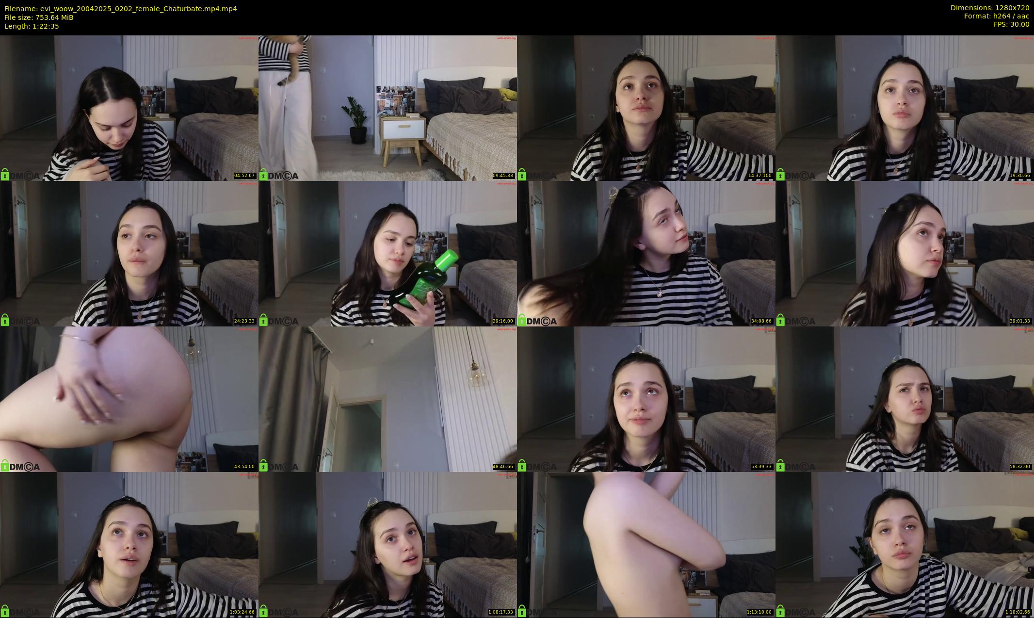 evi_woow — 83 minute Chaturbate female cam show recording, 720p, Apr 20, 2025
