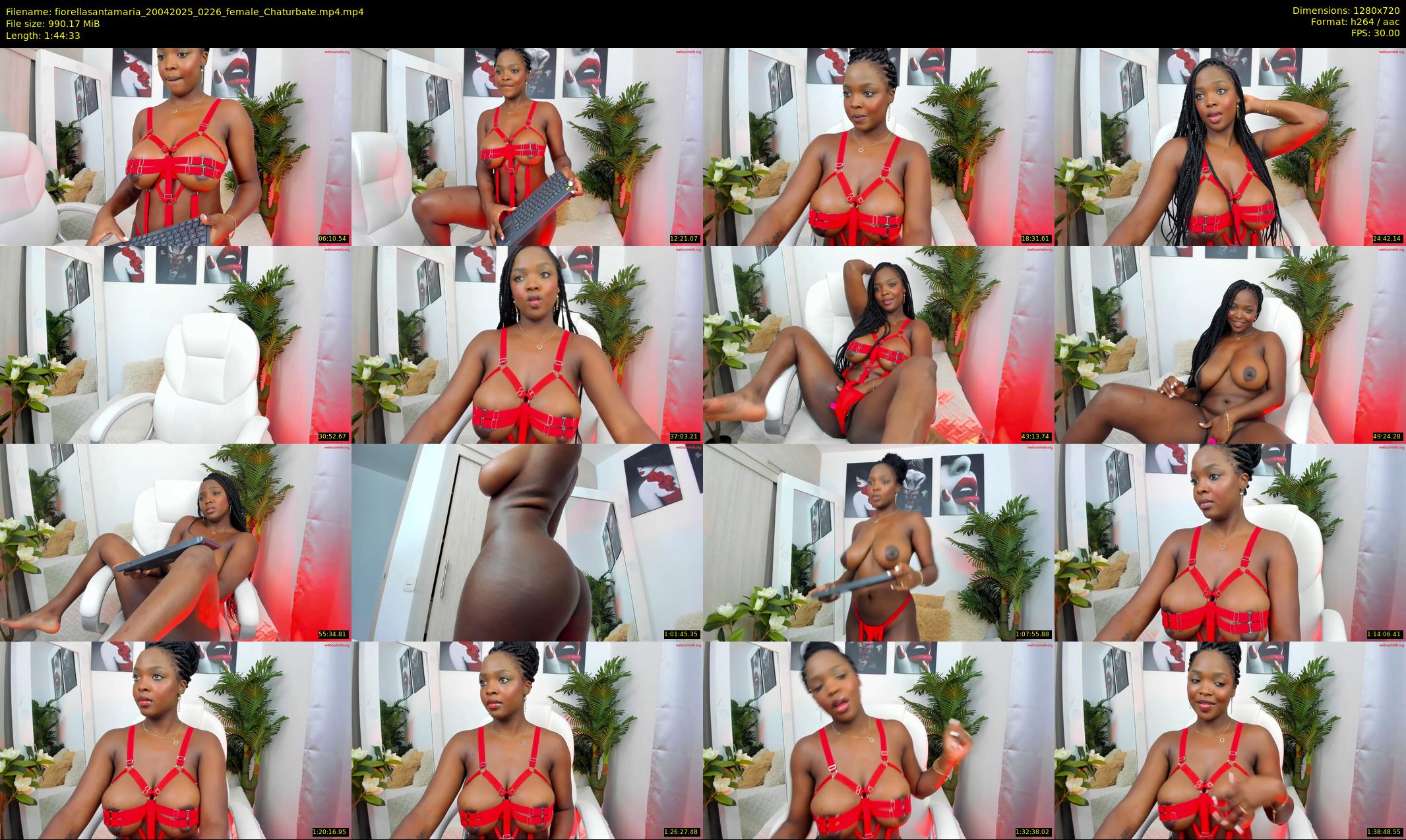 fiorellasantamaria — 105 minute Chaturbate female cam show recording, 720p, Apr 20, 2025