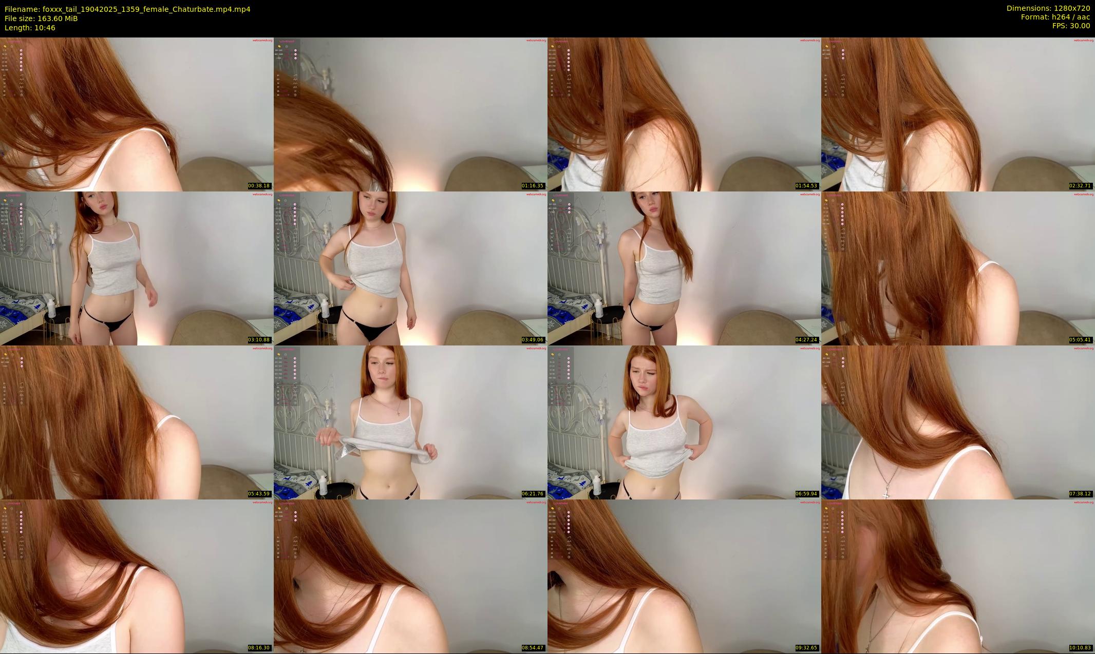 foxxx_tail — 11 minute Chaturbate female cam show recording, 720p, Apr 19, 2025