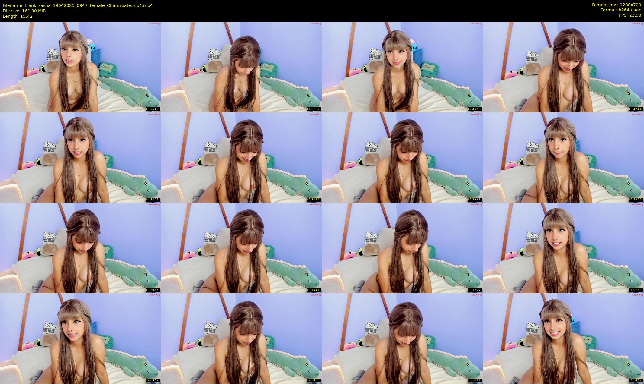 frank_sasha — 16 minute Chaturbate couple cam show recording, 720p, Apr 19, 2025