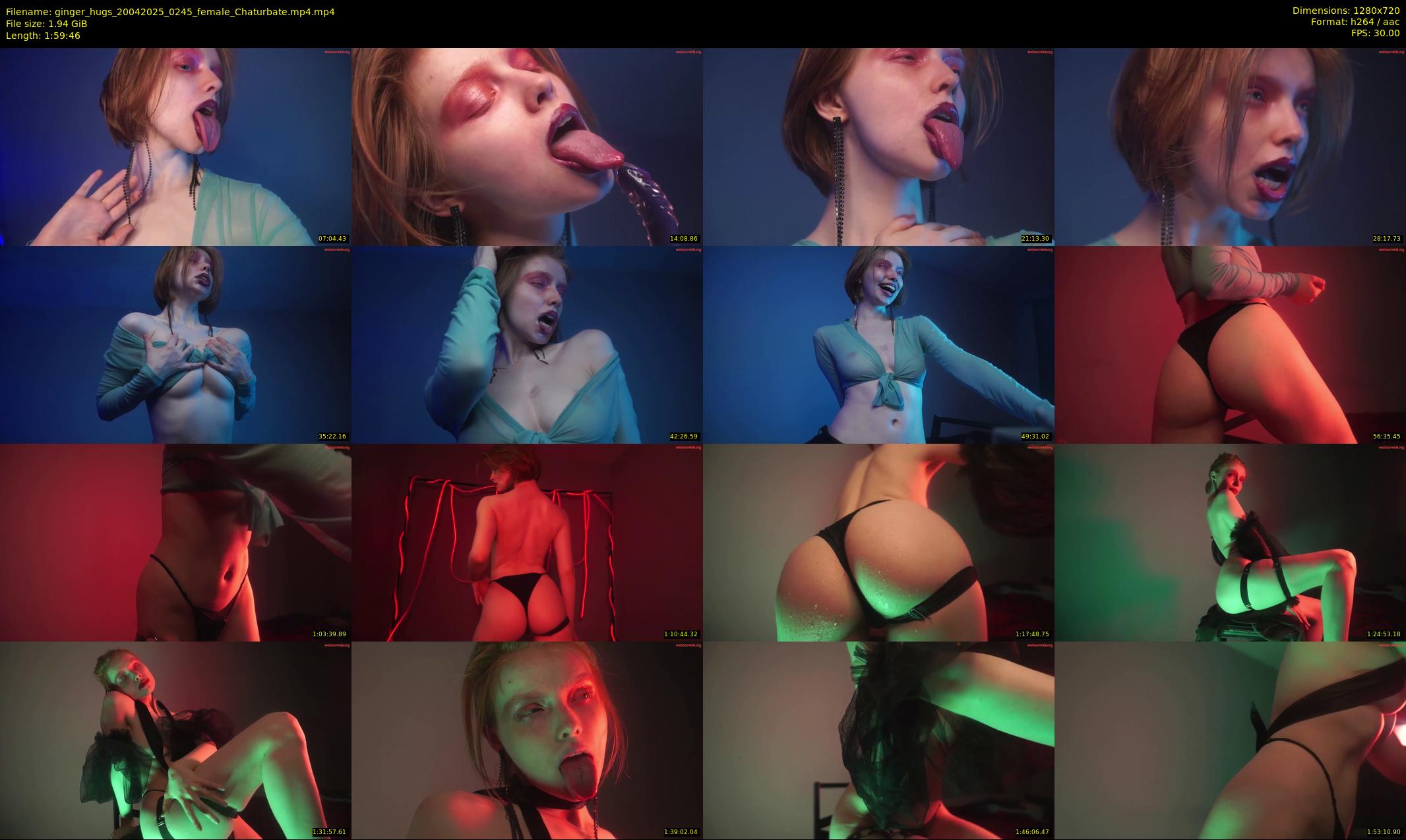 ginger_hugs — 120 minute Chaturbate female cam show recording, 720p, Apr 20, 2025