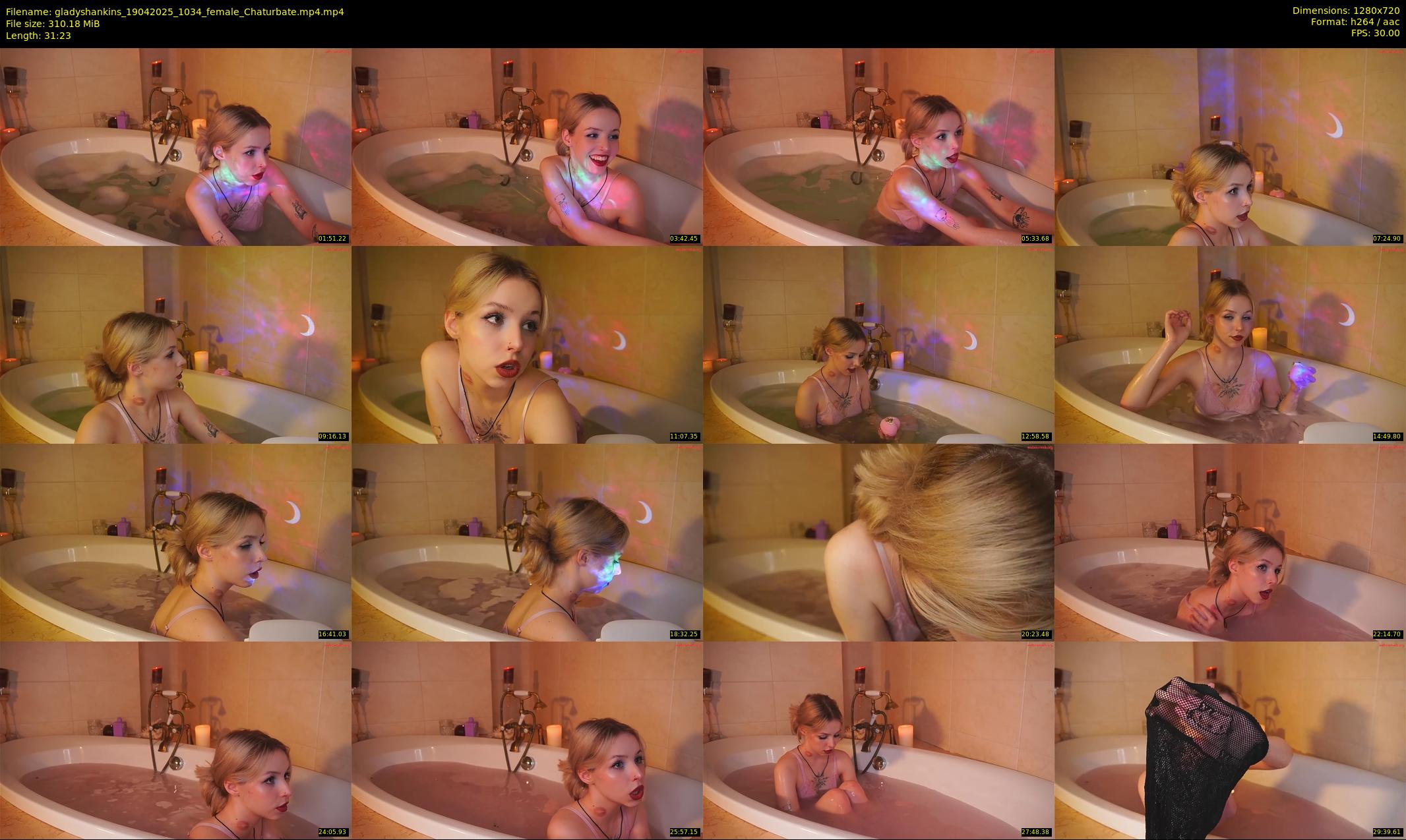 gladyshankins — 32 minute Chaturbate female cam show recording, 720p, Apr 19, 2025