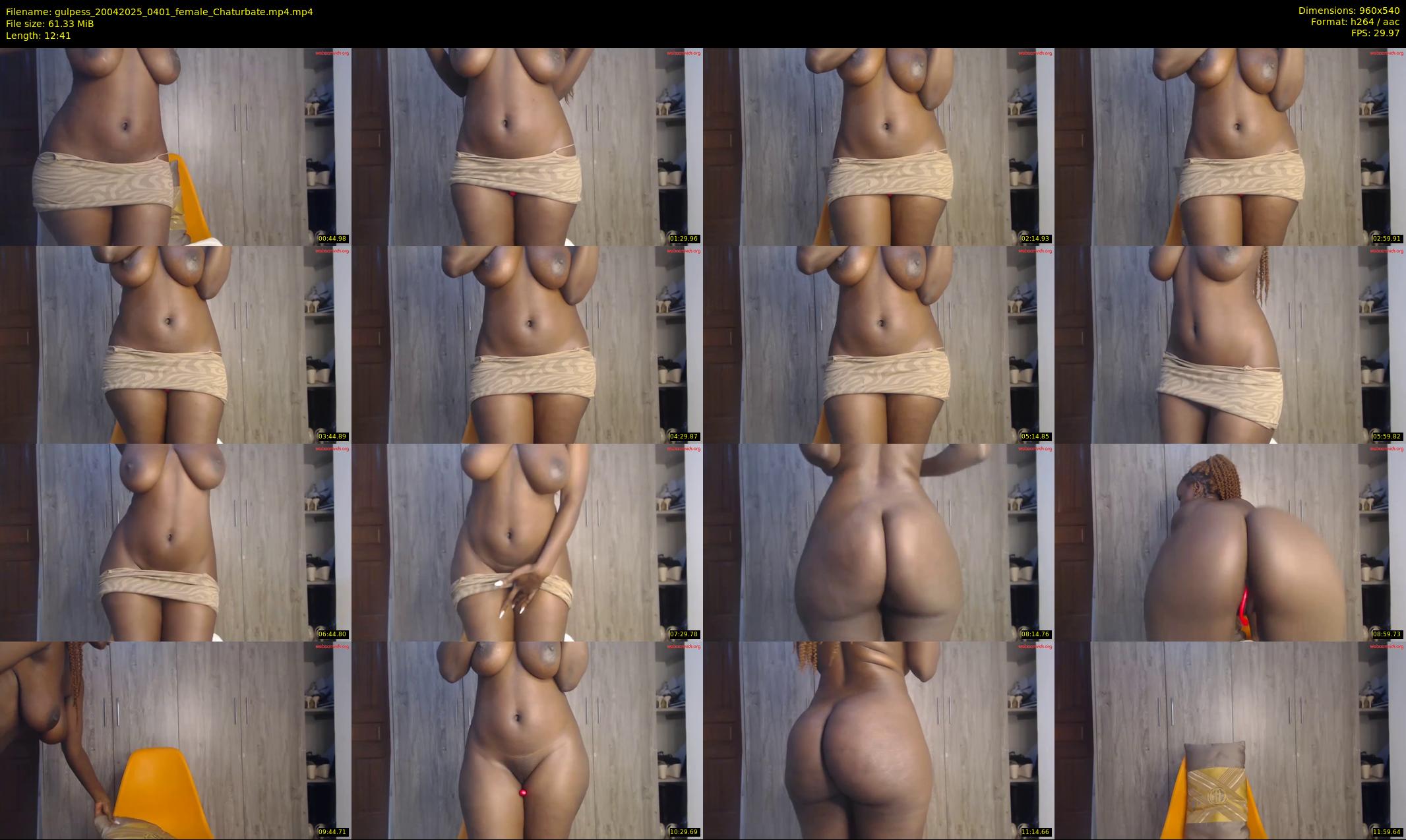 gulpess — 13 minute Chaturbate female cam show recording, 480p, Apr 20, 2025