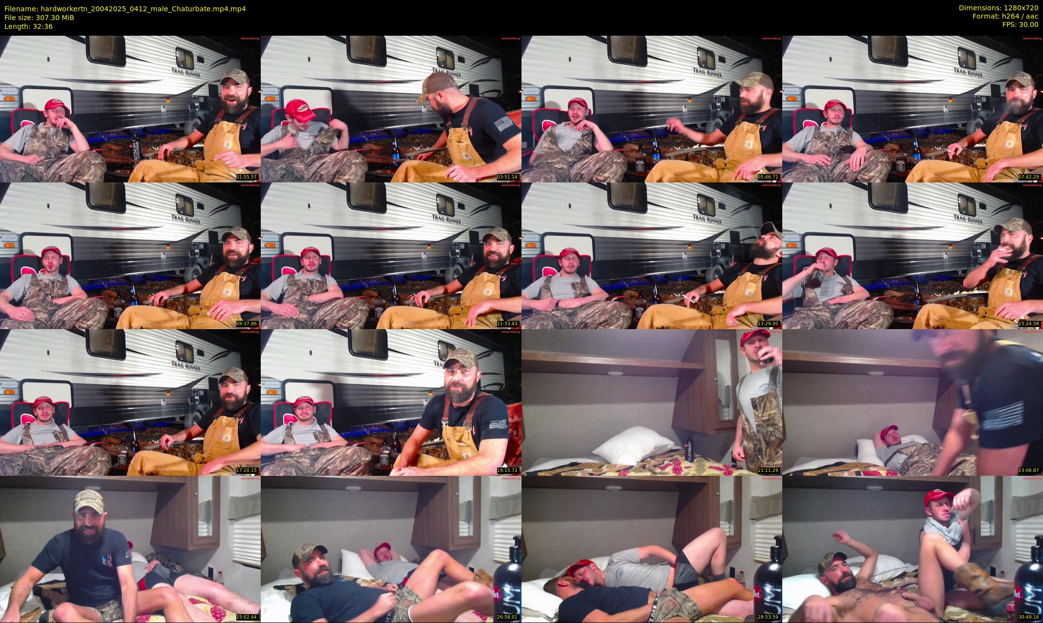 hardworkertn — 33 minute Chaturbate male cam show recording, 720p, Apr 20, 2025