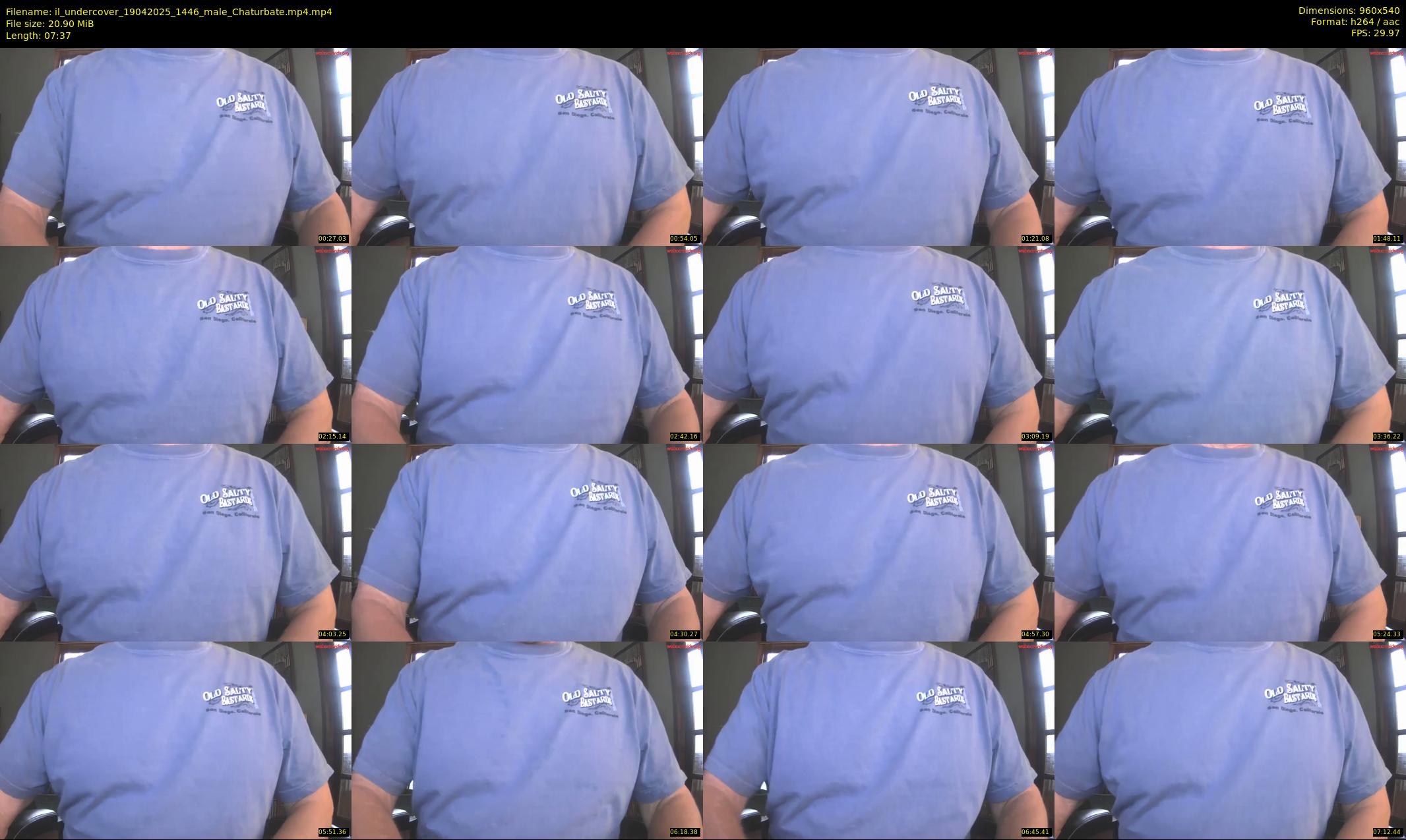 il_undercover — 8 minute Chaturbate male cam show recording, 480p, Apr 19, 2025