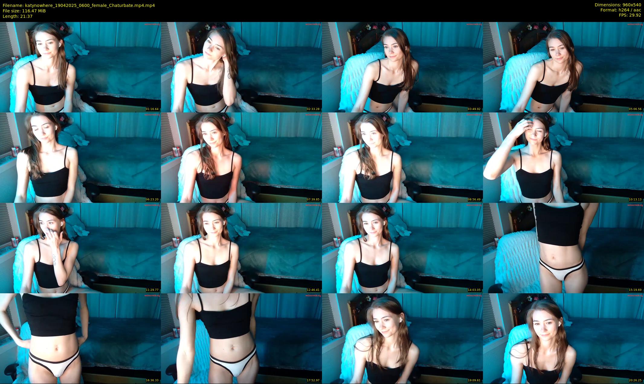 katynowhere — 22 minute Chaturbate female cam show recording, 480p, Apr 19, 2025