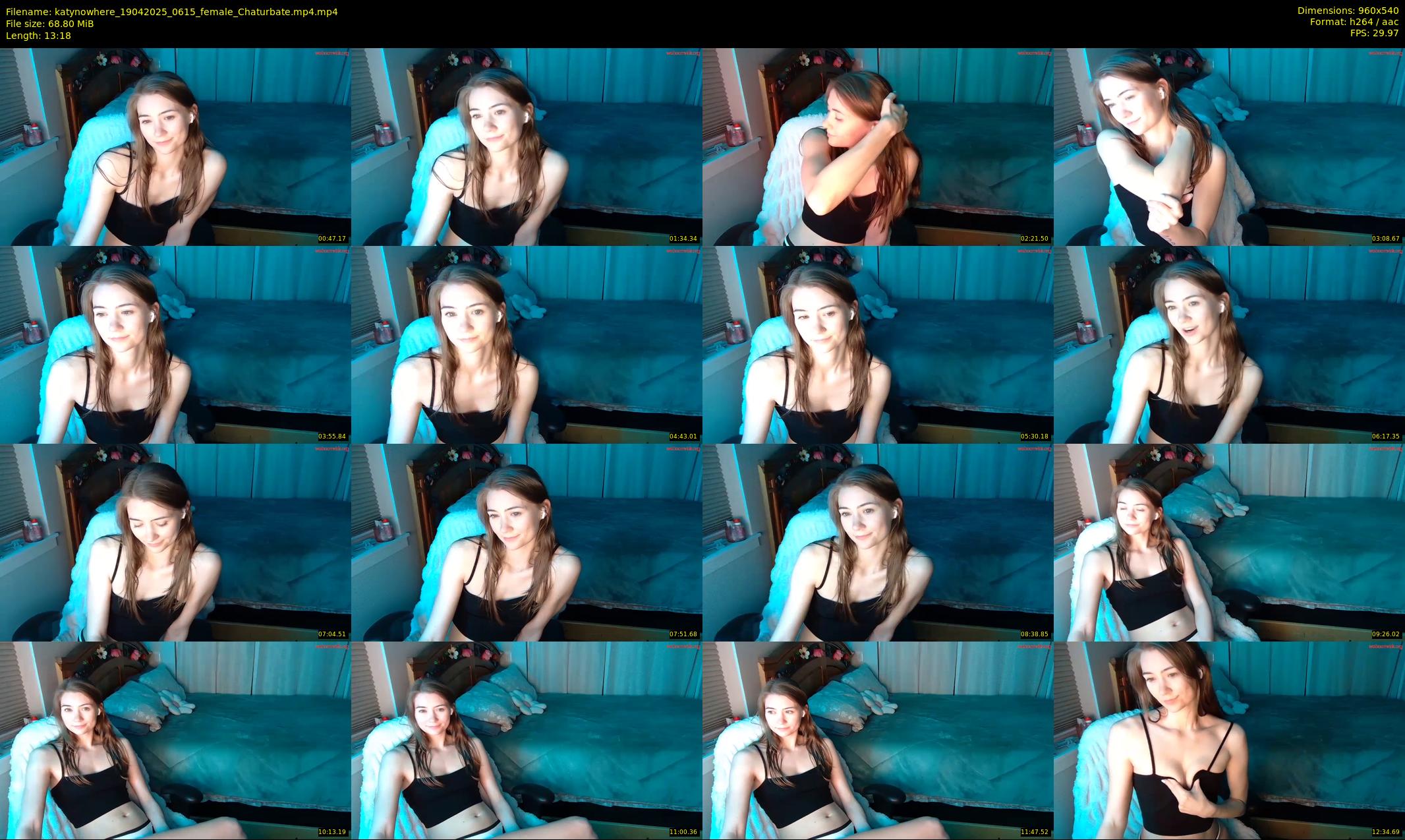 katynowhere — 14 minute Chaturbate female cam show recording, 480p, Apr 19, 2025