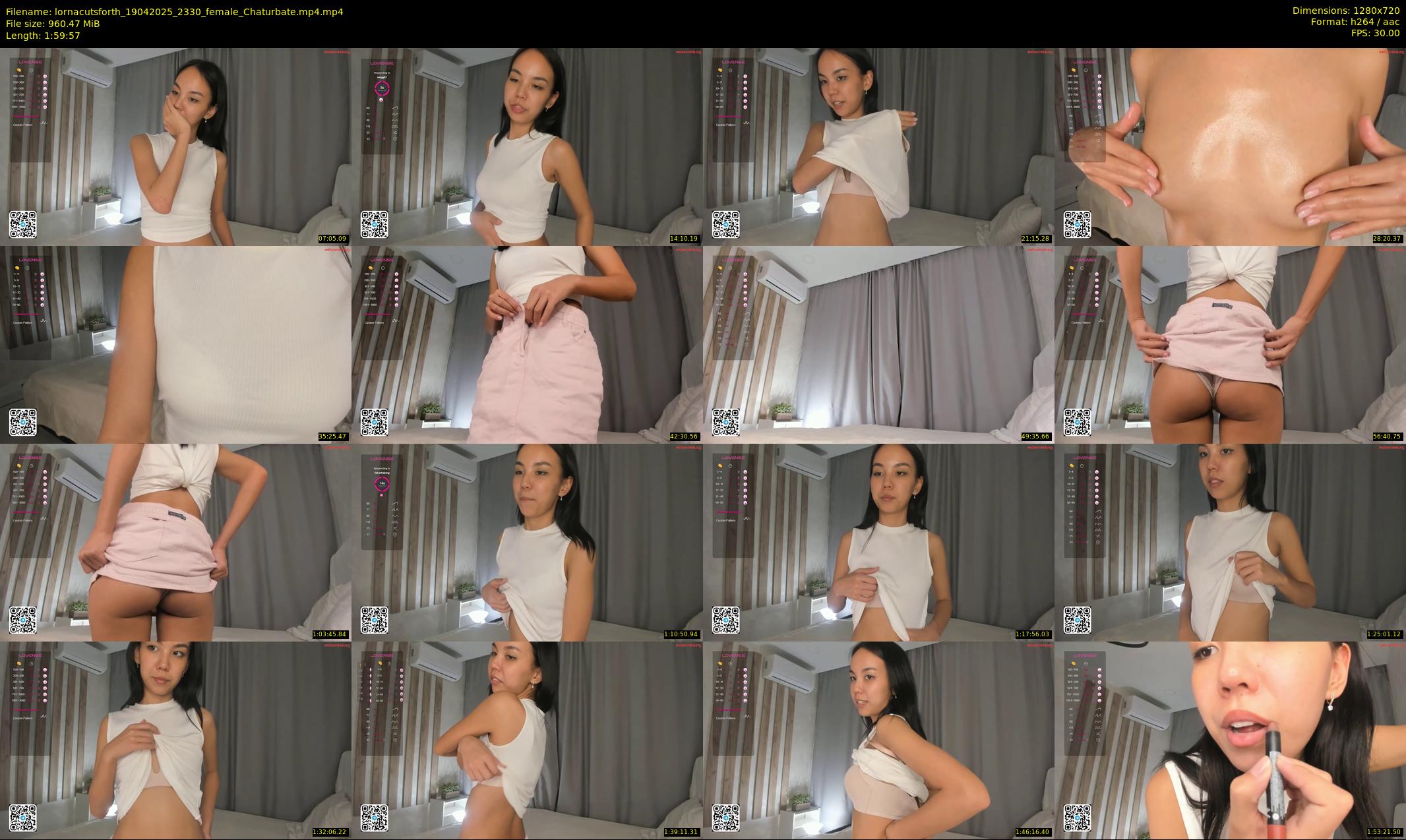 lornacutsforth — 120 minute Chaturbate female cam show recording, 720p, Apr 19, 2025