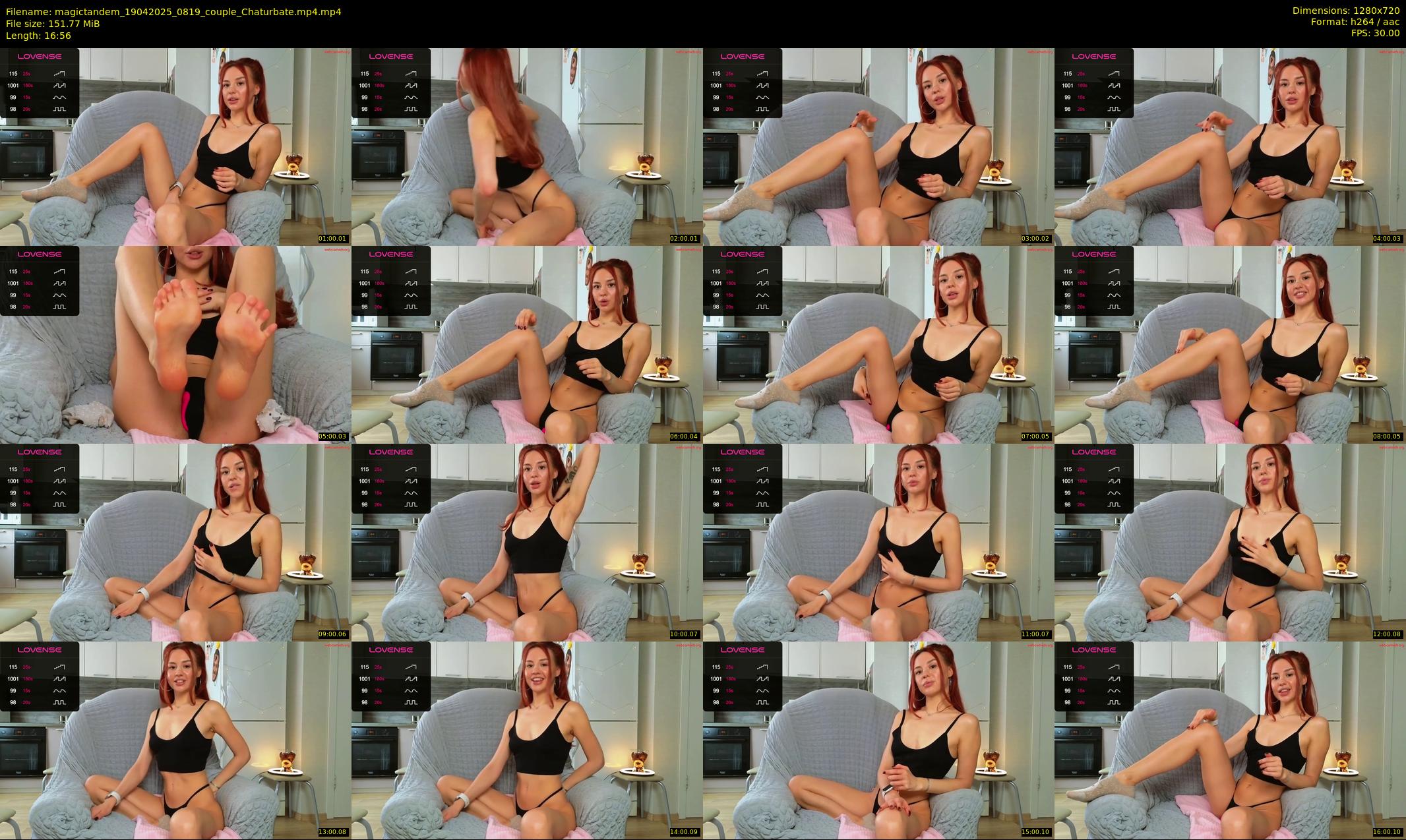 magictandem — 17 minute Chaturbate couple cam show recording, 720p, Apr 19, 2025