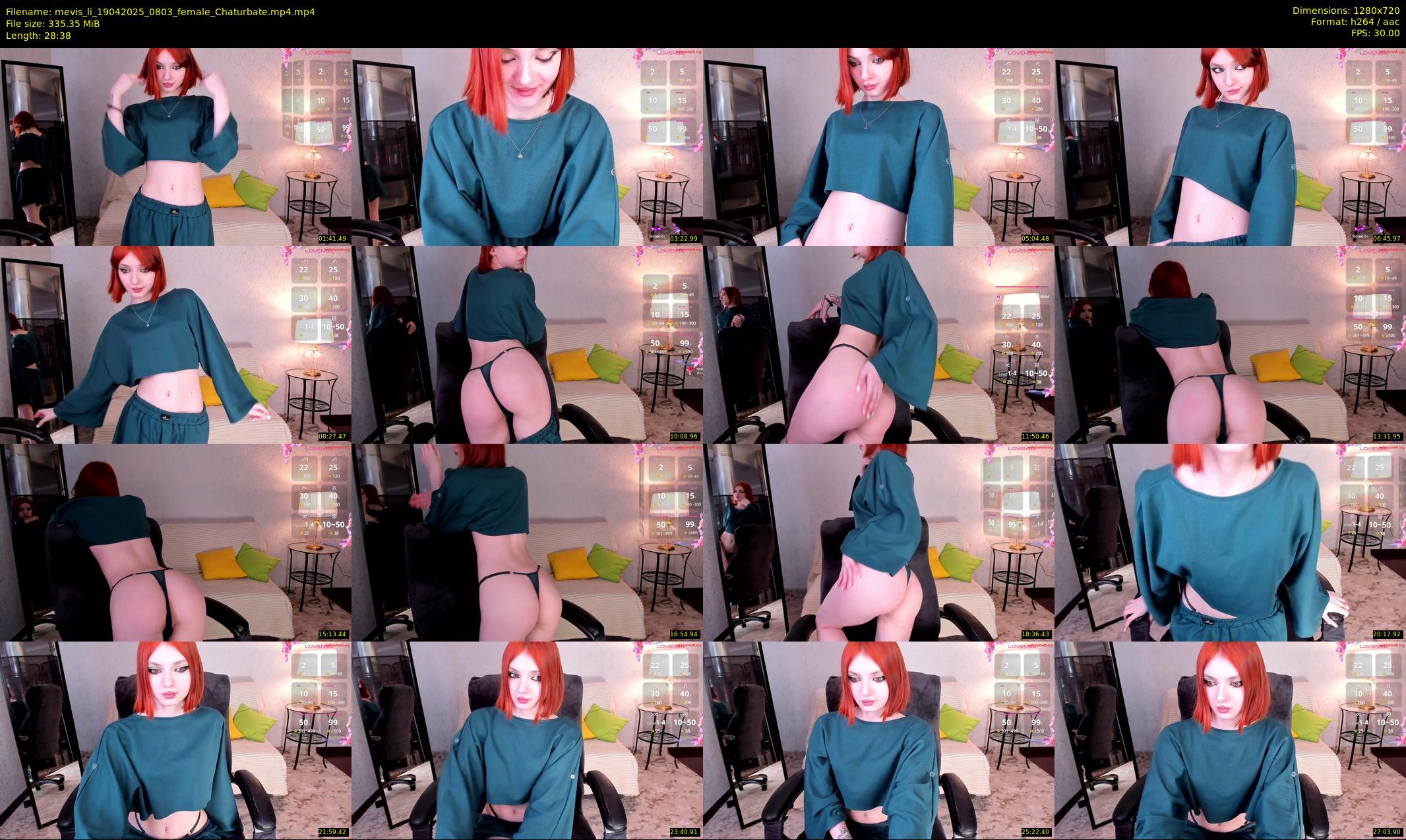 mevis_li — 29 minute Chaturbate female cam show recording, 720p, Apr 19, 2025