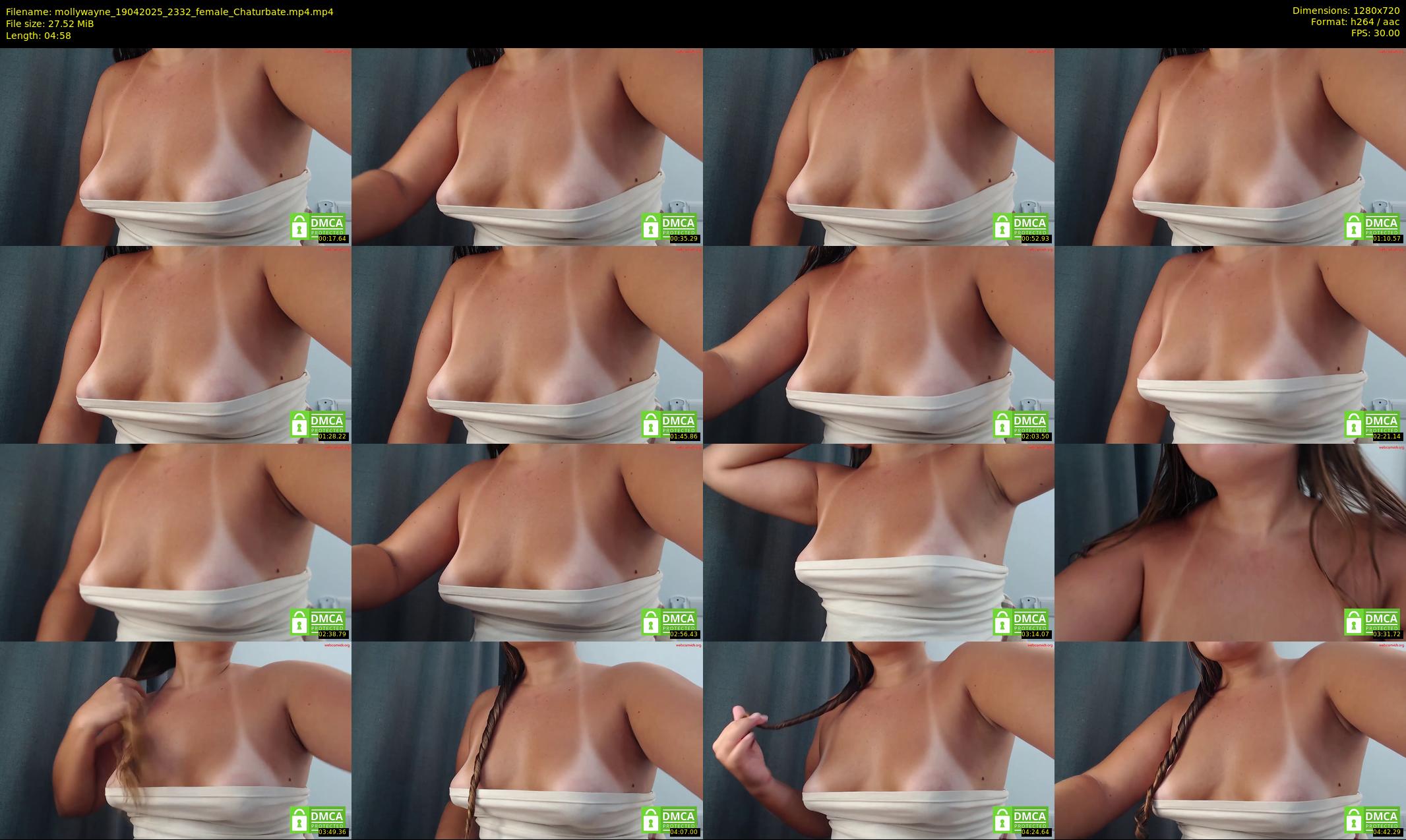 mollywayne — 5 minute Chaturbate female cam show recording, 720p, Apr 19, 2025