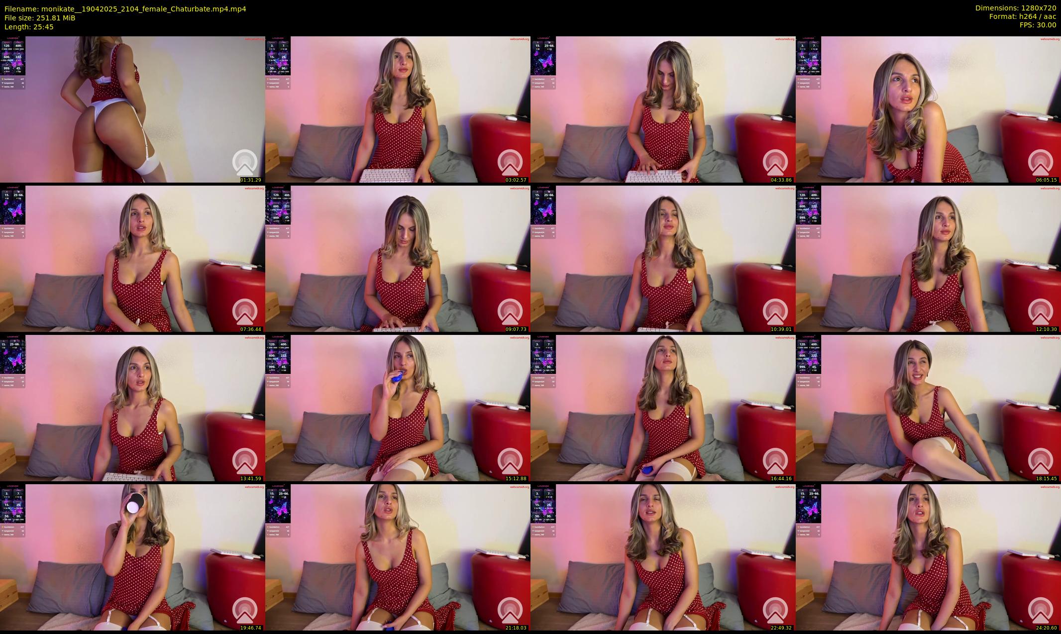 monikate_ — 26 minute Chaturbate couple cam show recording, 720p, Apr 19, 2025