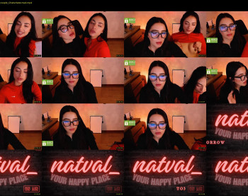 natval_ — 30 minute Chaturbate couple cam show recording, 720p, Apr 19, 2025