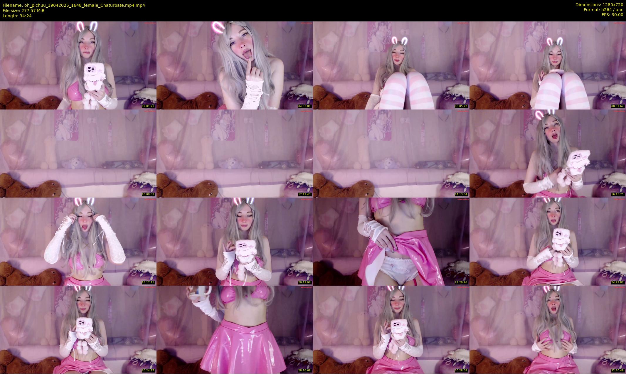 oh_pichuu — 35 minute Chaturbate female cam show recording, 720p, Apr 19, 2025