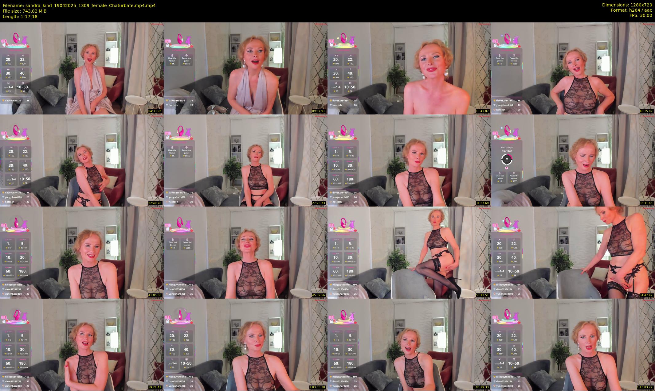 sandra_kind — 78 minute Chaturbate female cam show recording, 720p, Apr 19, 2025