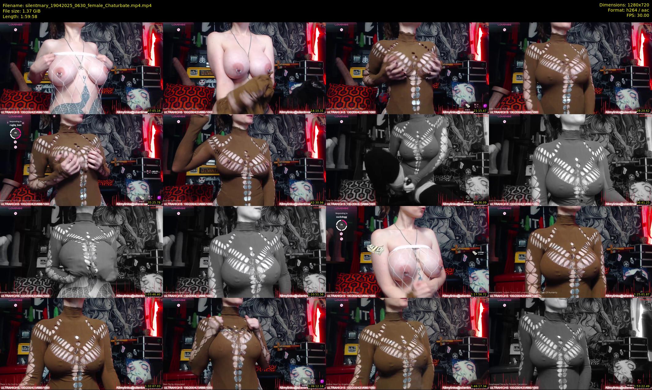 silentmary — 120 minute Chaturbate female cam show recording, 720p, Apr 19, 2025