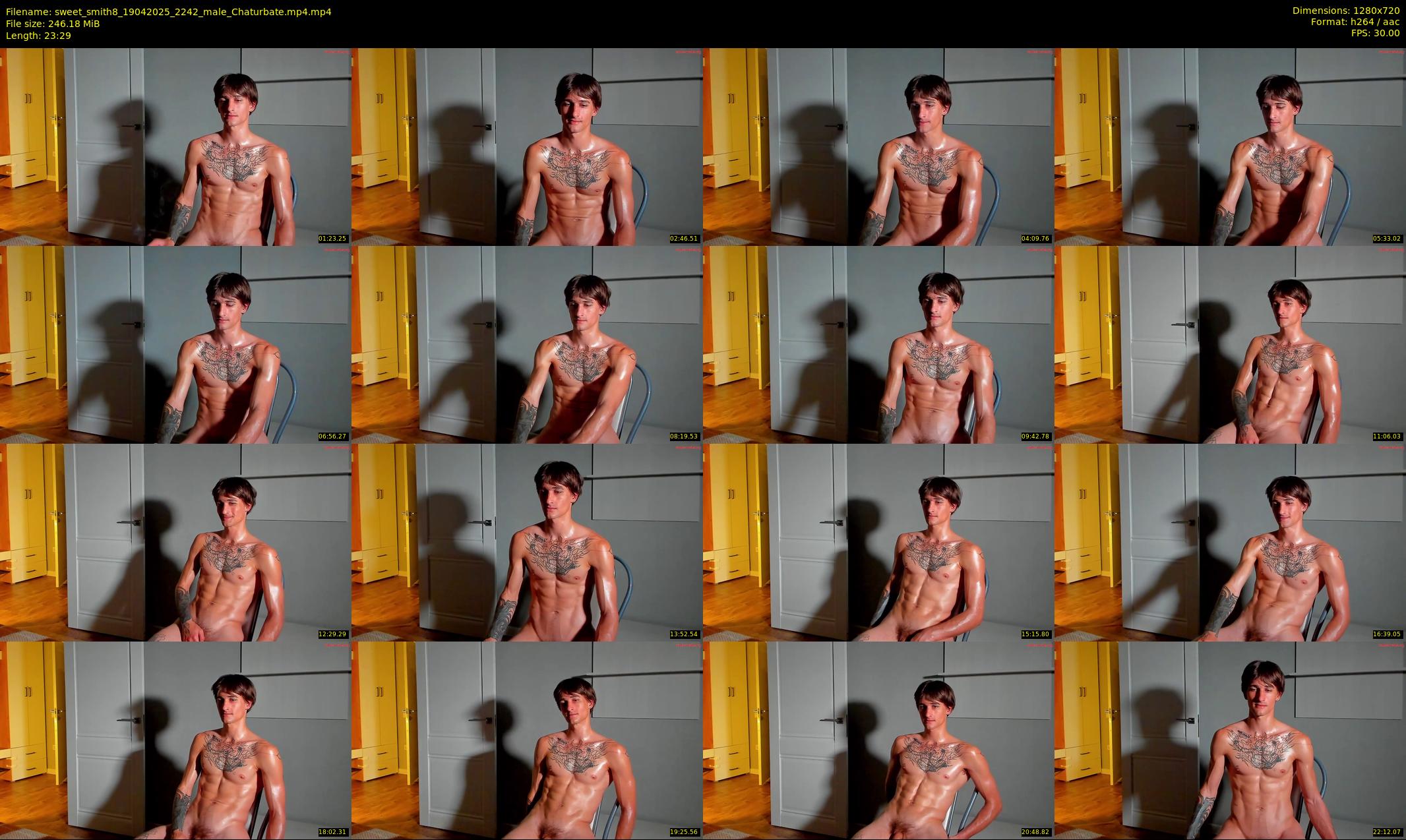 sweet_smith8 — 24 minute Chaturbate male cam show recording, 720p, Apr 19, 2025