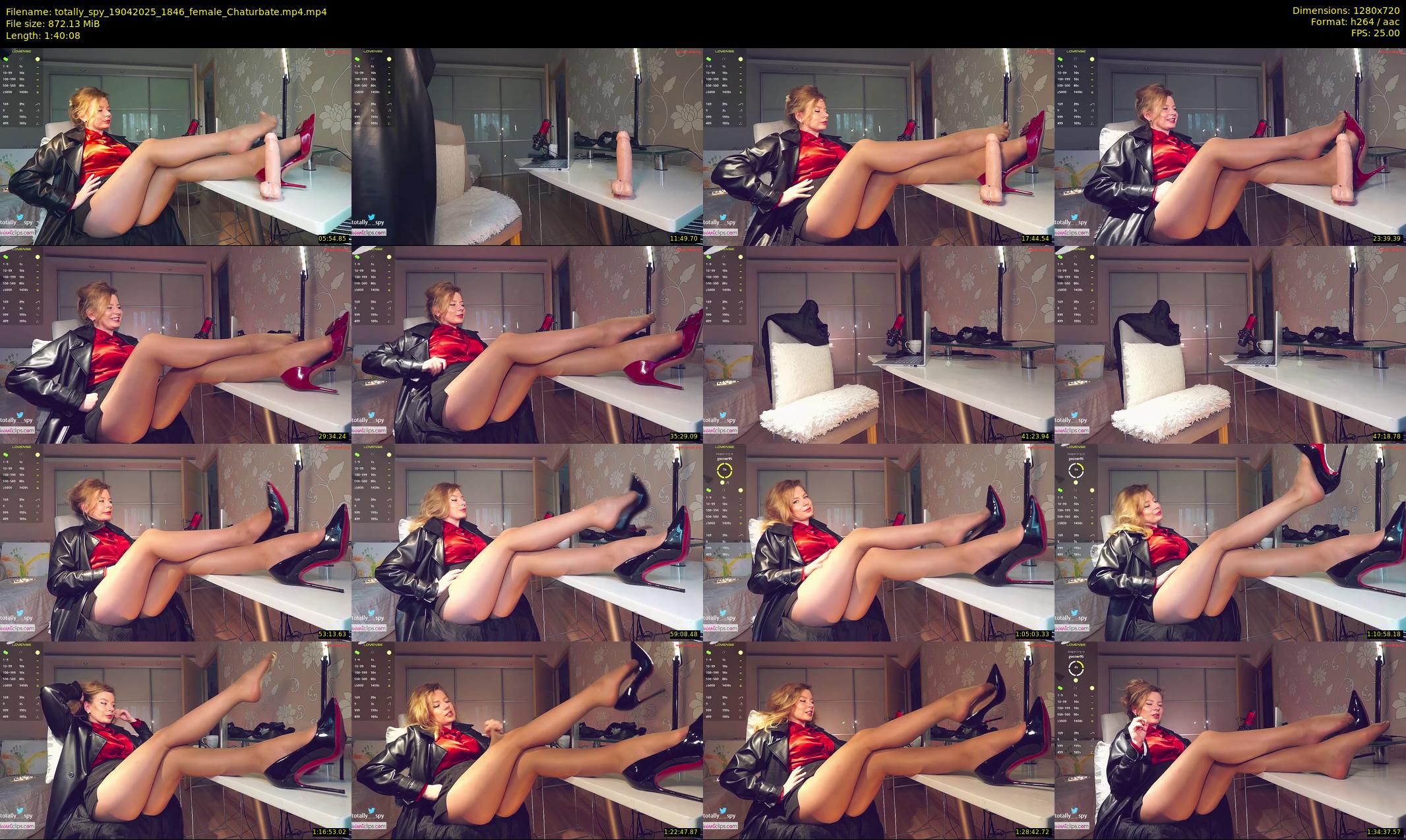 totally_spy — 101 minute Chaturbate female cam show recording, 720p, Apr 19, 2025