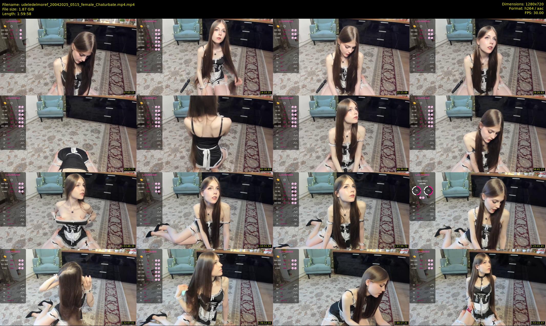 udeledelmoref — 120 minute Chaturbate female cam show recording, 720p, Apr 20, 2025