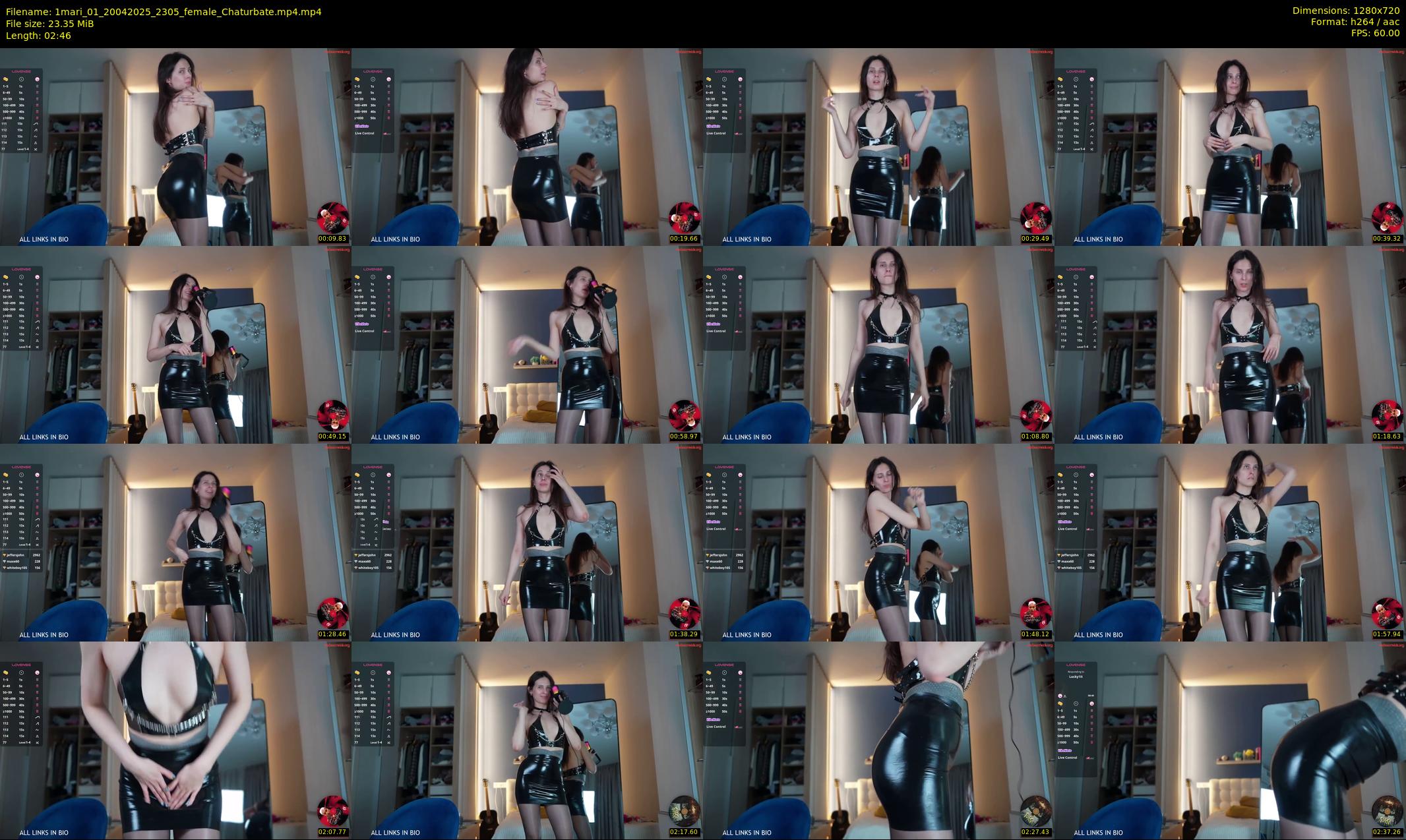 1mari_01 — 3 minute Chaturbate female cam show recording, 720p, Apr 20, 2025
