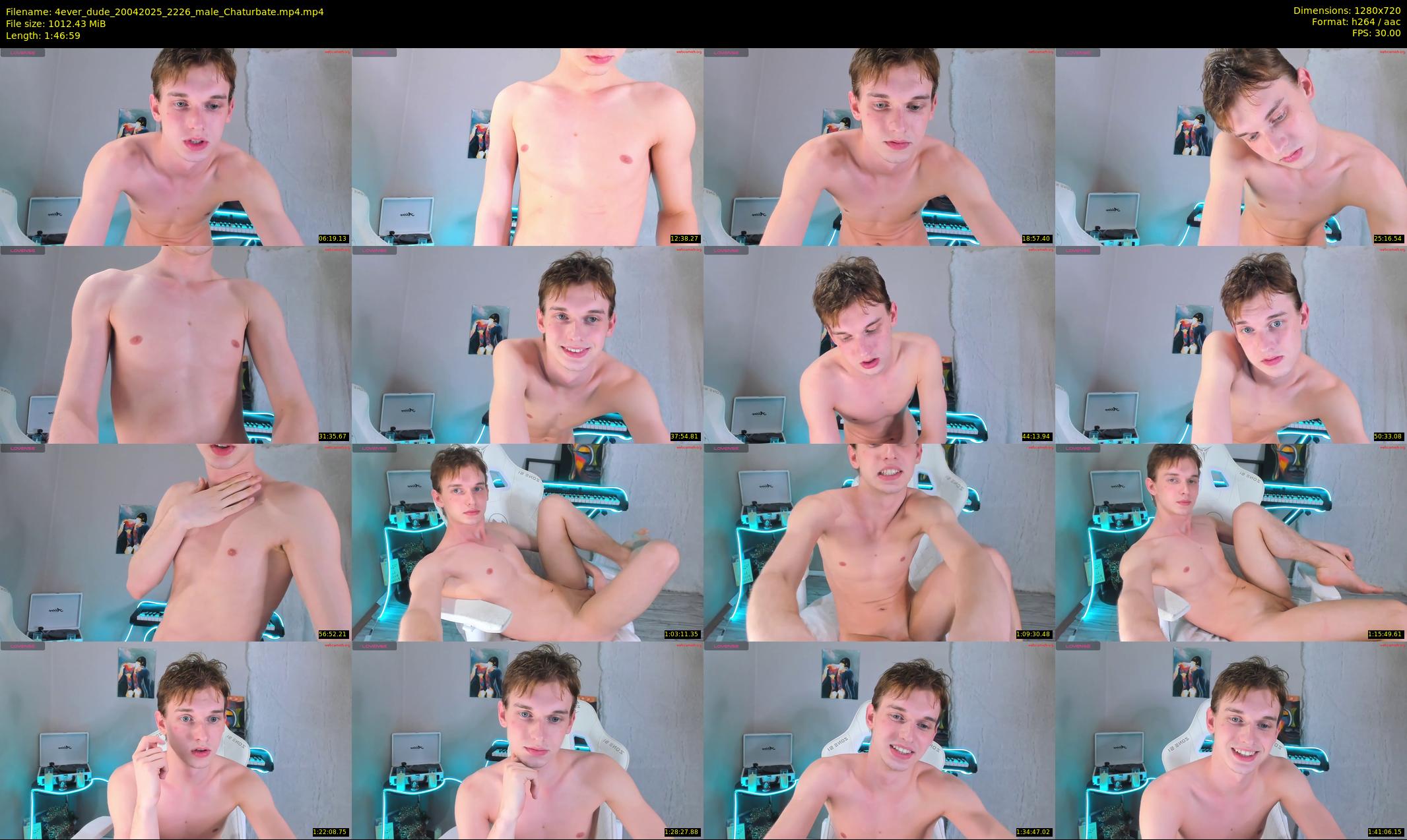 4ever_dude — 107 minute Chaturbate male cam show recording, 720p, Apr 20, 2025