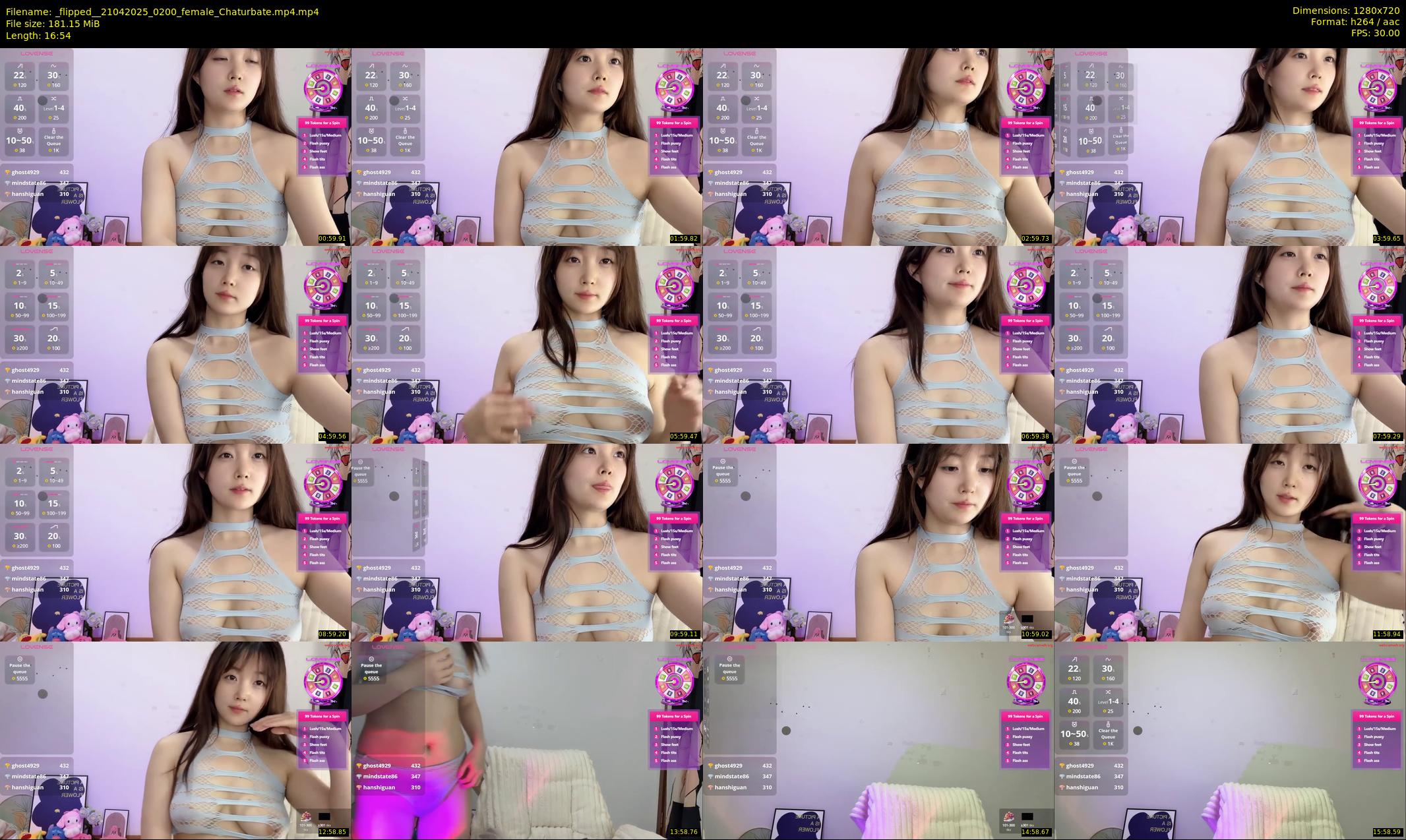 _flipped_ — 17 minute Chaturbate female cam show recording, 720p, Apr 21, 2025