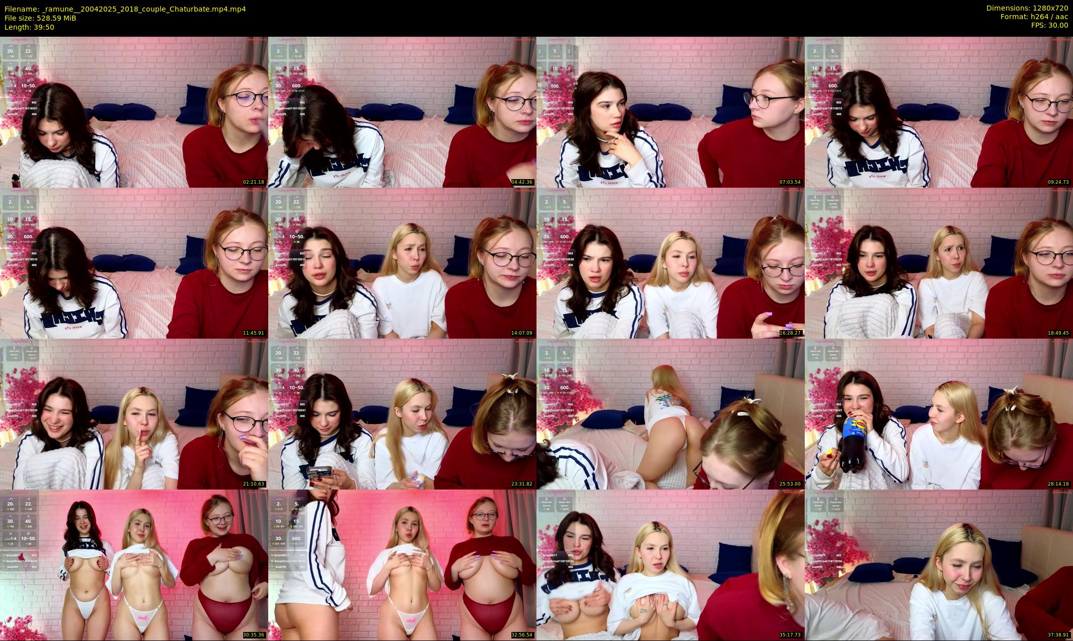 _ramune_ — 40 minute Chaturbate couple cam show recording, 720p, Apr 20, 2025