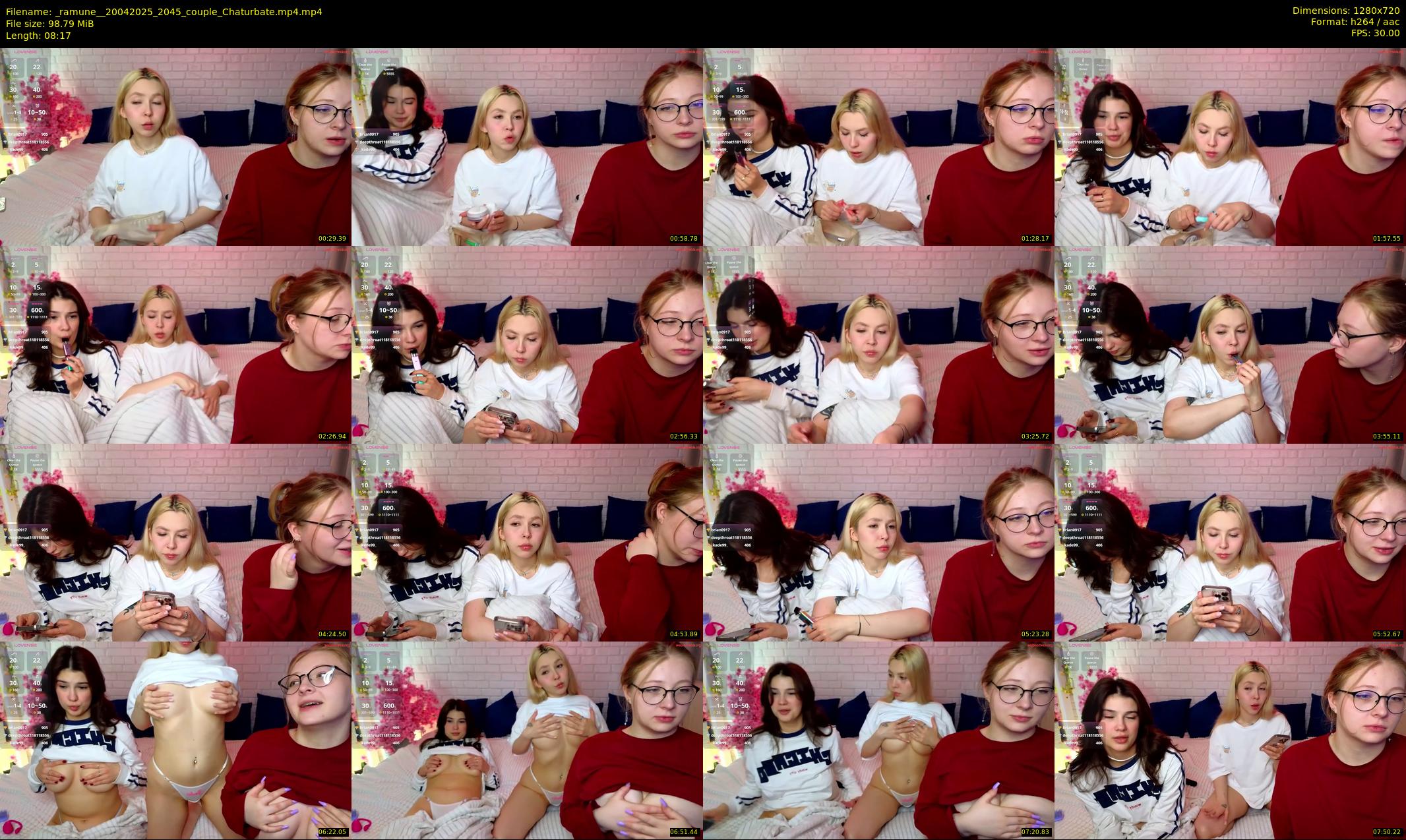 _ramune_ — 9 minute Chaturbate couple cam show recording, 720p, Apr 20, 2025