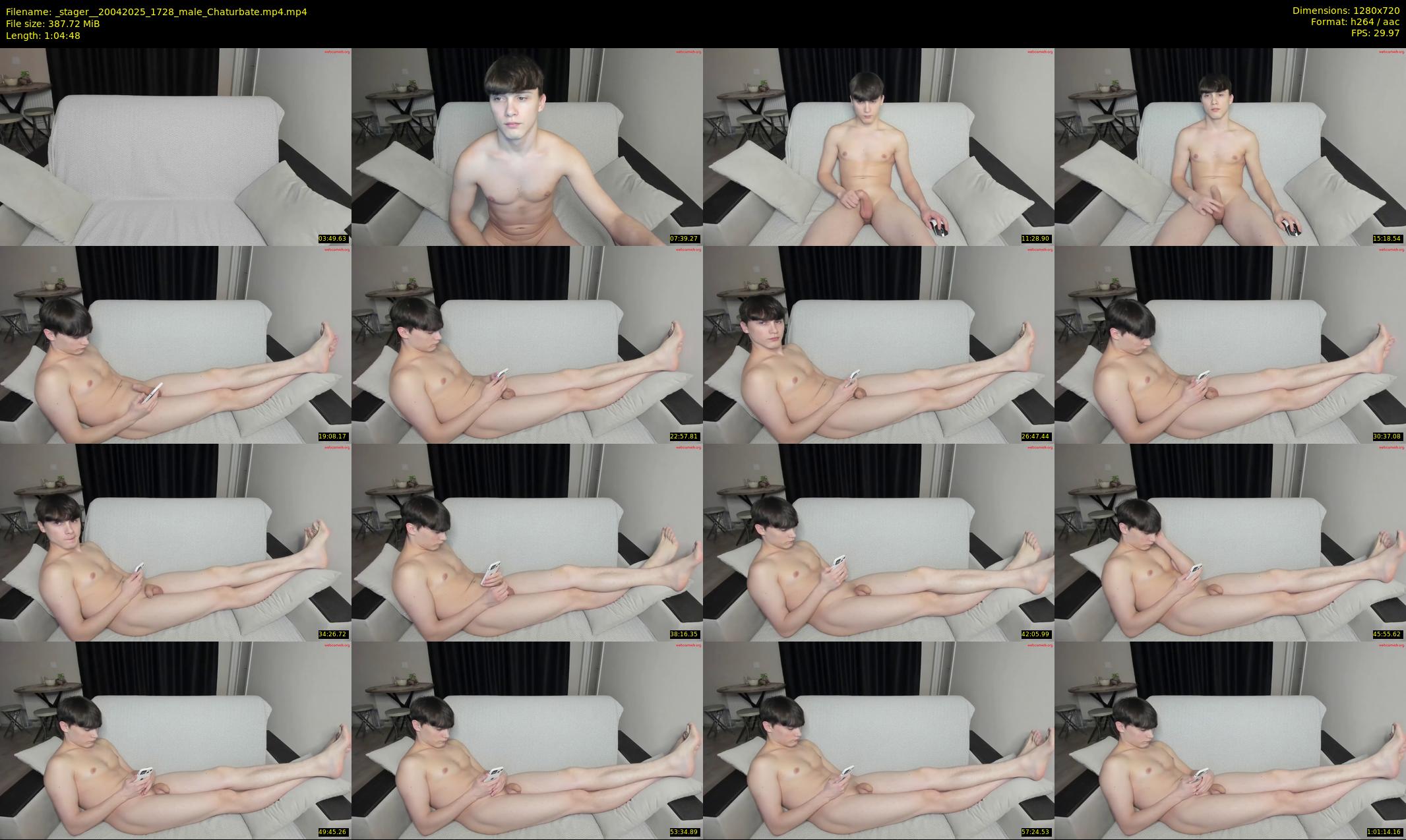 _stager_ — 65 minute Chaturbate male cam show recording, 720p, Apr 20, 2025