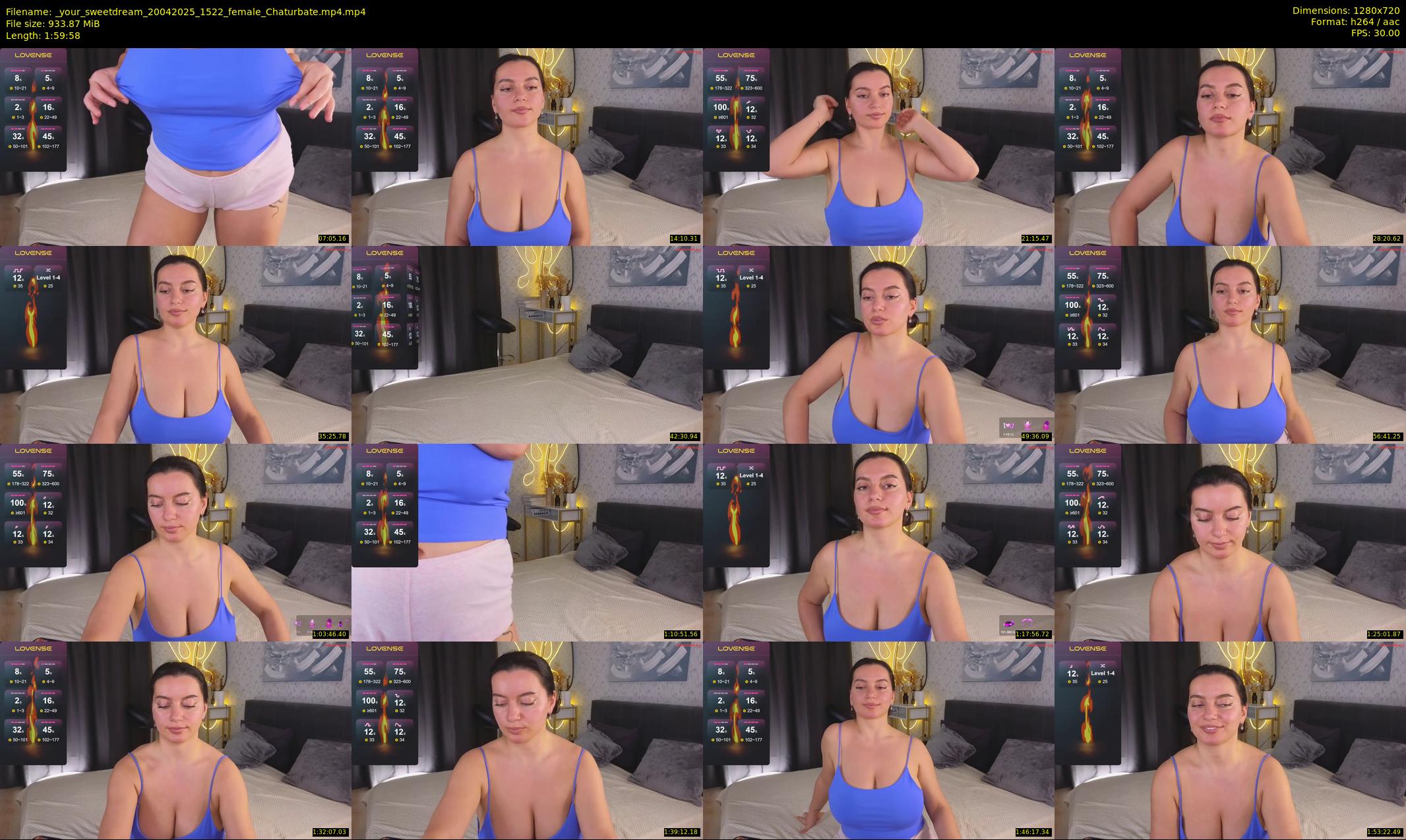 _your_sweetdream — 120 minute Chaturbate female cam show recording, 720p, Apr 20, 2025